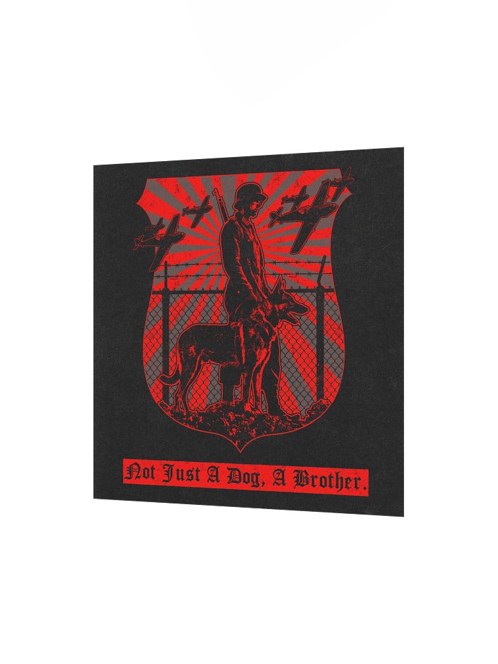 "BROTHERHOOD TO THE GRAVE" POSTER RED product image (7)