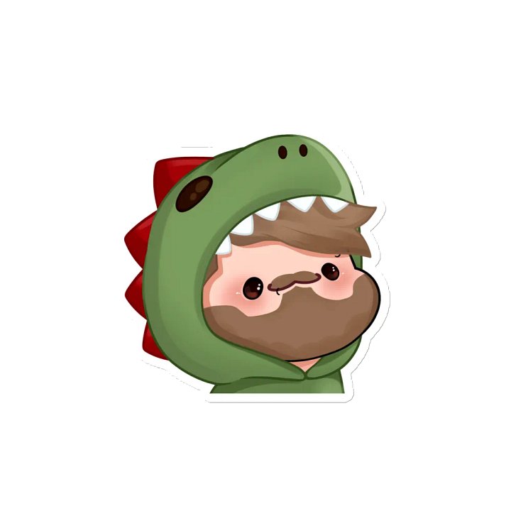 Dino Onesie Magnet product image (2)