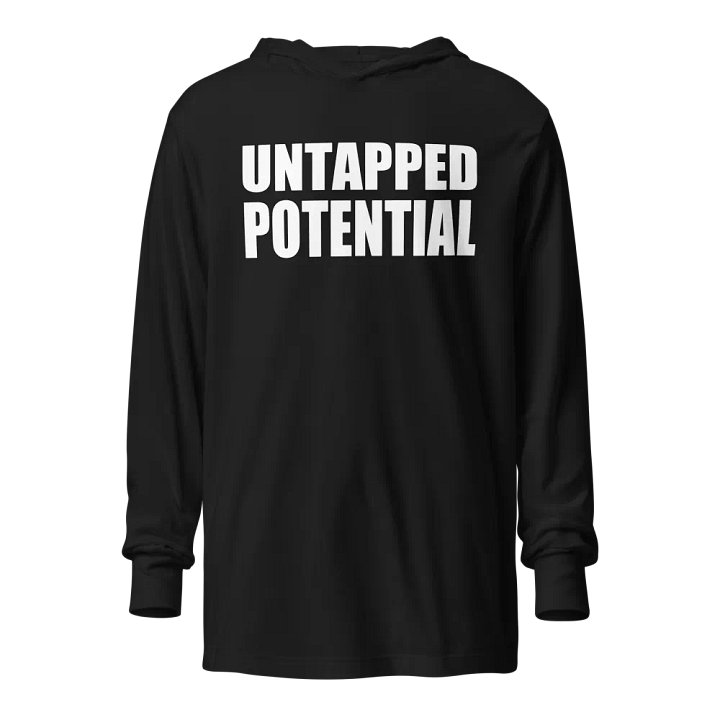 Untapped Potential Hooded T-shirt product image (1)