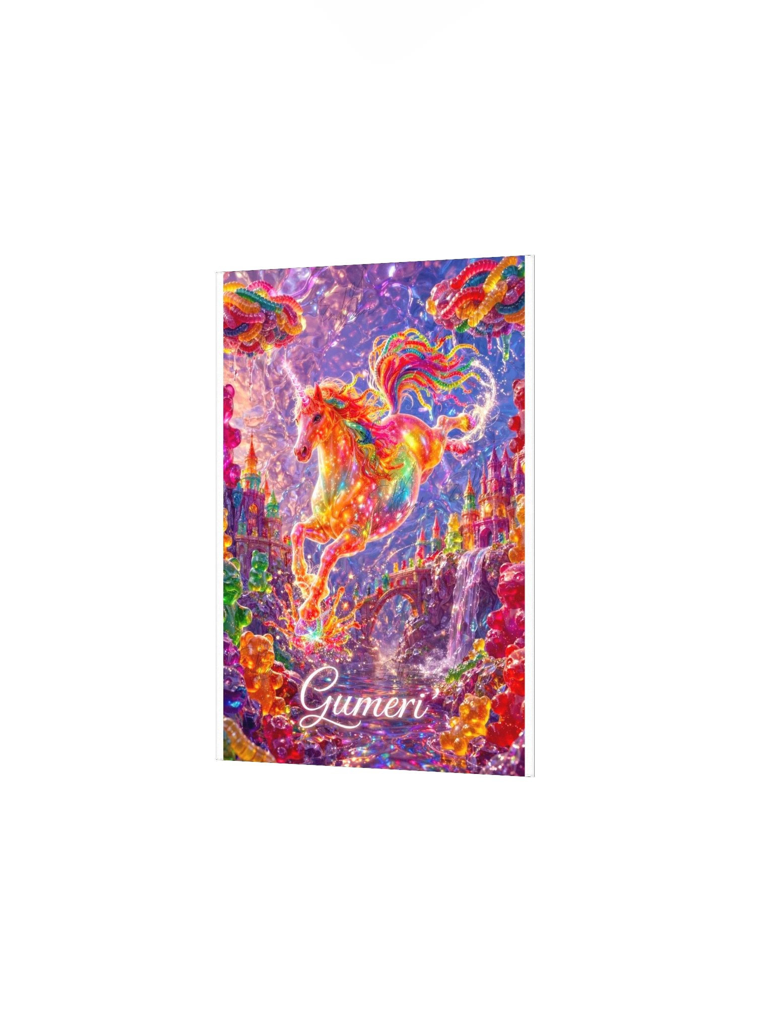 Gumeri' White Poster product image (10)