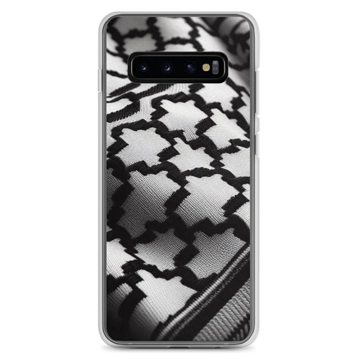Monochrome Maze Samsung® Case | AI Design FREE PALESTINA product image (2)