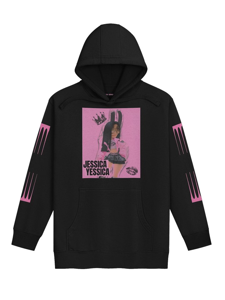 ICONIC POSE - PINK PRINT HOODIE product image (1)