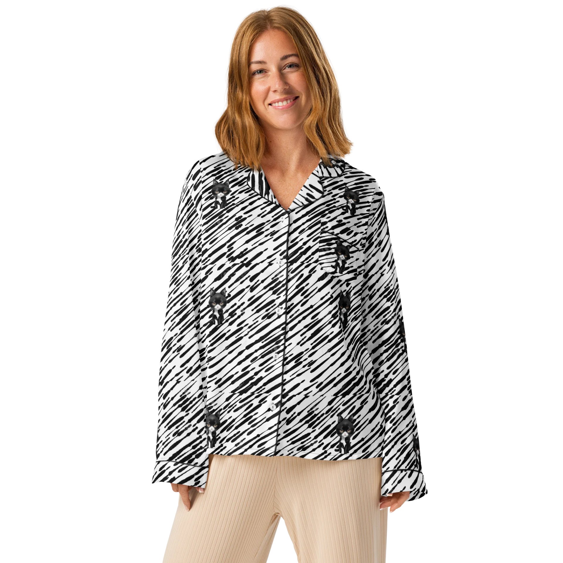Buddy Women's Long Sleeve Pajama Top product image (1)
