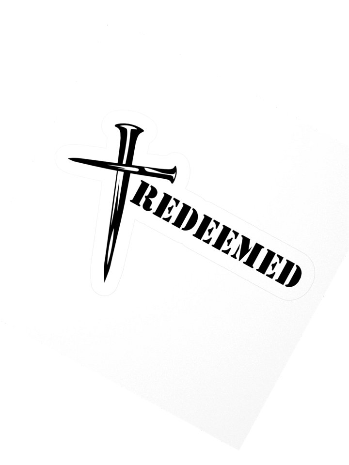 Redeemed sticker product image (2)