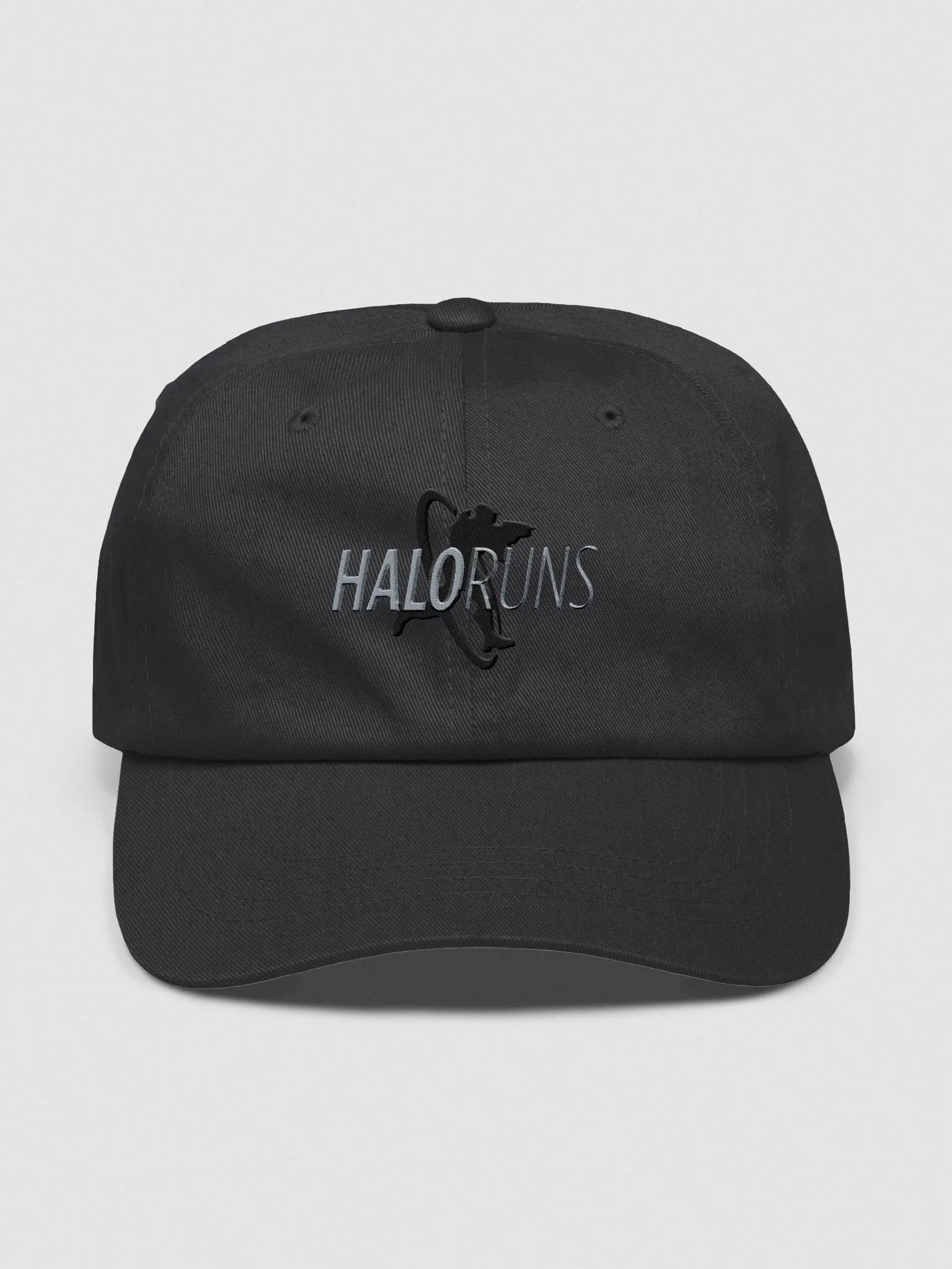 HaloRuns Dad Hat (Logo w/ Text) product image (6)