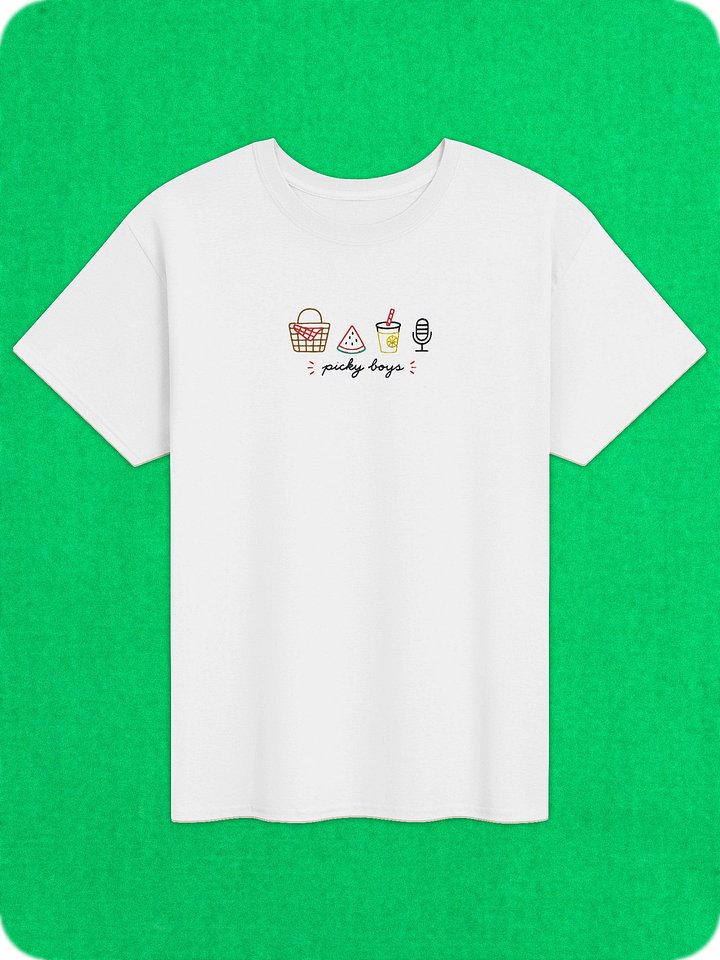 Summer Embroidered T-Shirt (6 Colors) product image (5)