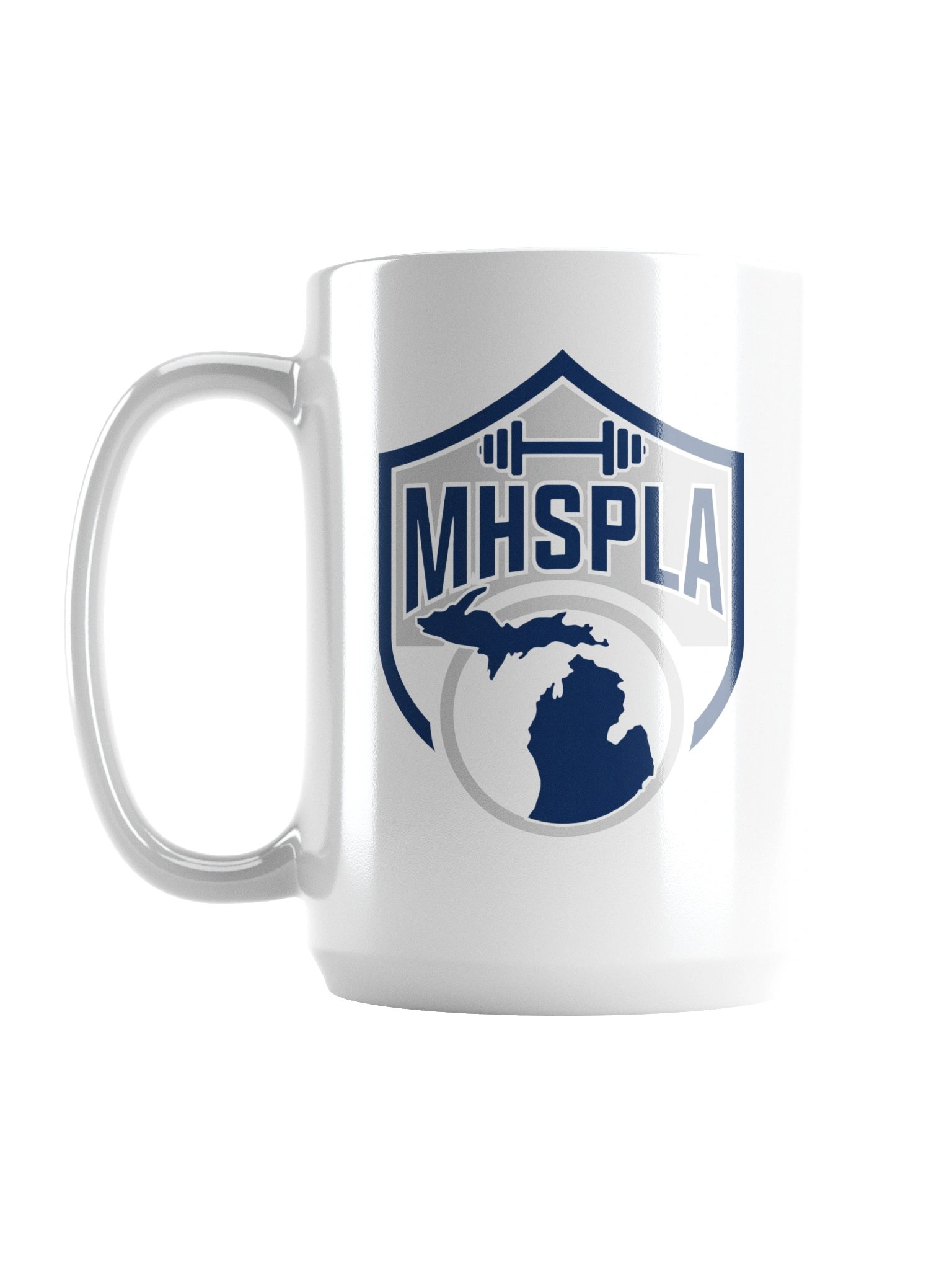 MHSPLA Shield Barbell Mug product image (1)
