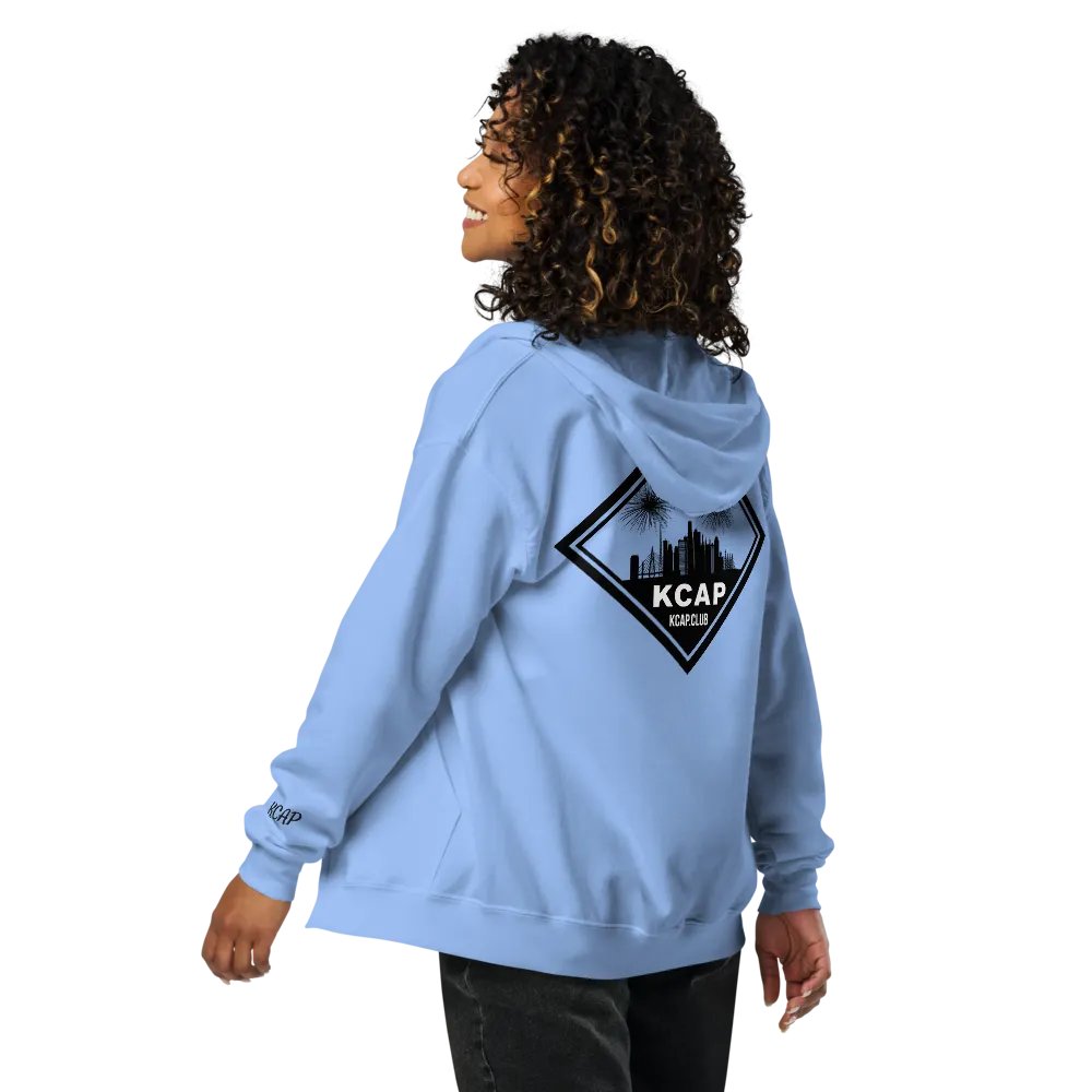 Zip Up Hoodie - Black Logo product image (7)