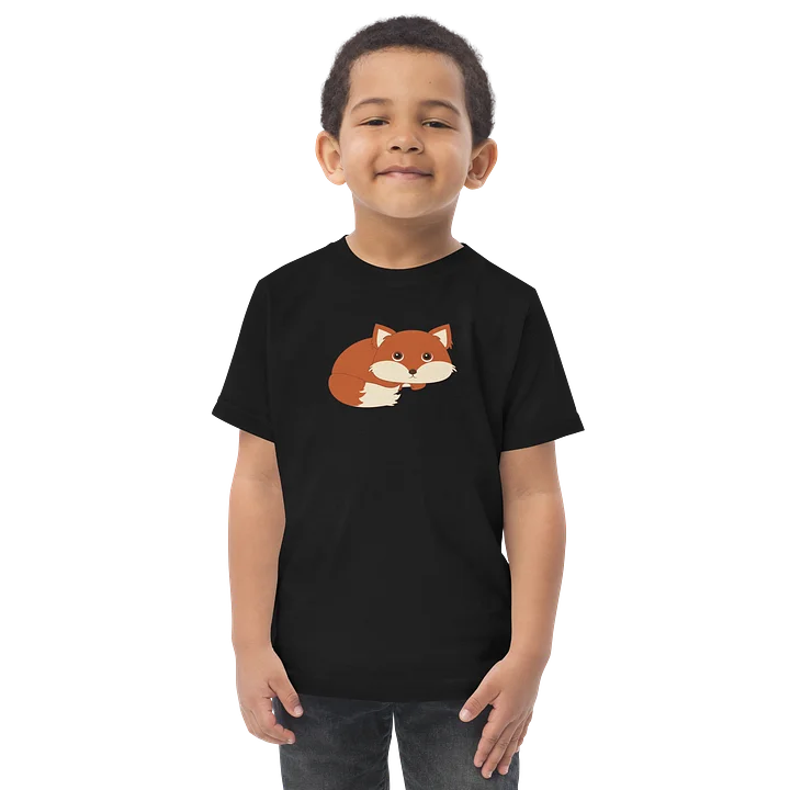 Woodland Animals Fox Toddler Jersey T-Shirt product image (1)