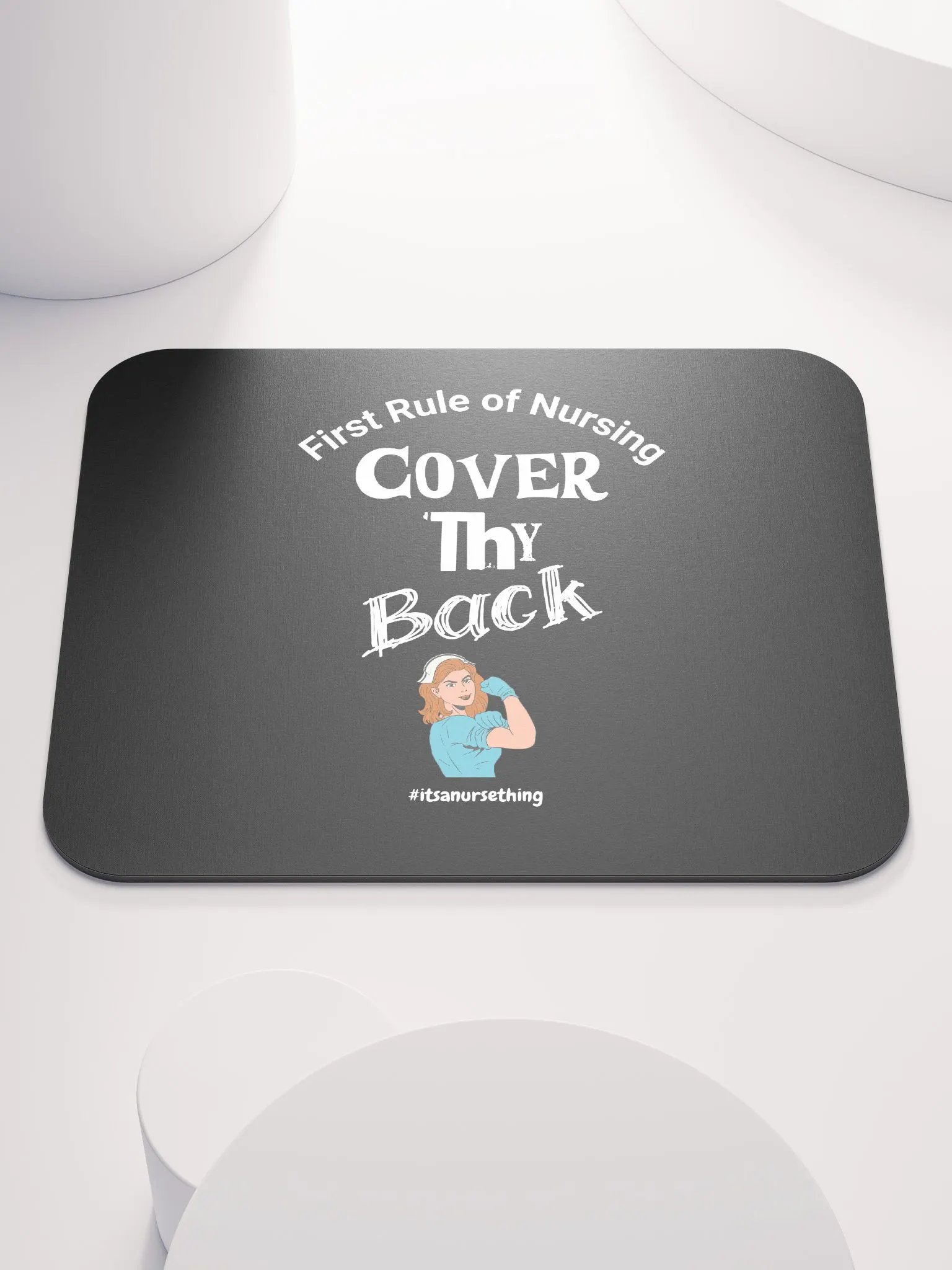 Fun Nurse Mousemat product image (1)