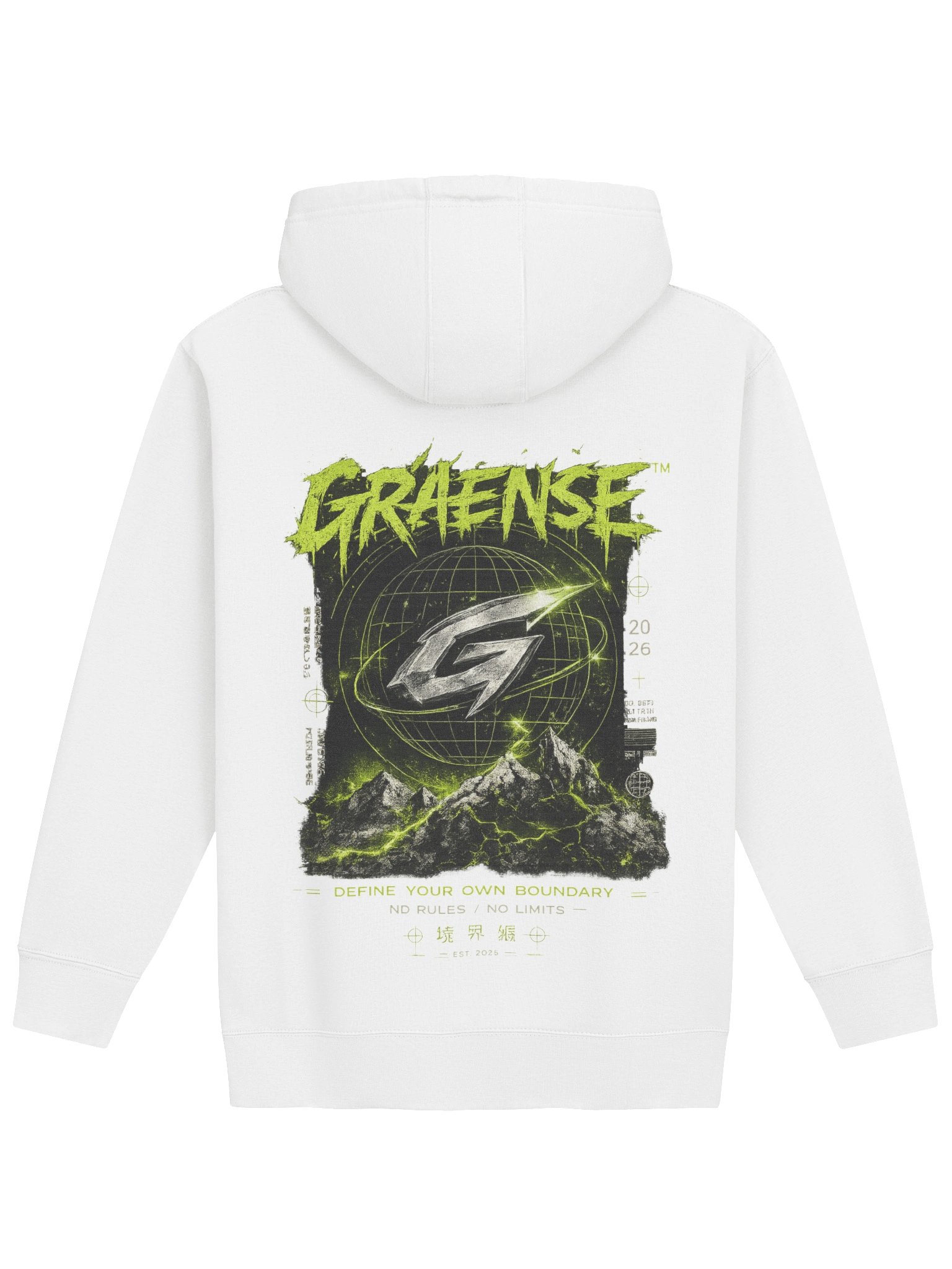 Graense Limited OUT RAGE HODDIE (GRØN) product image (1)