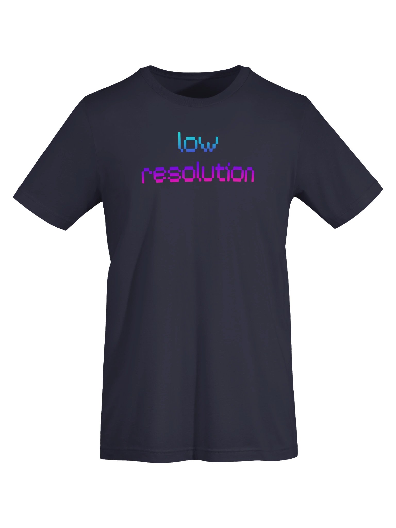 Low Resolution Neon Pixel T-shirt product image (18)
