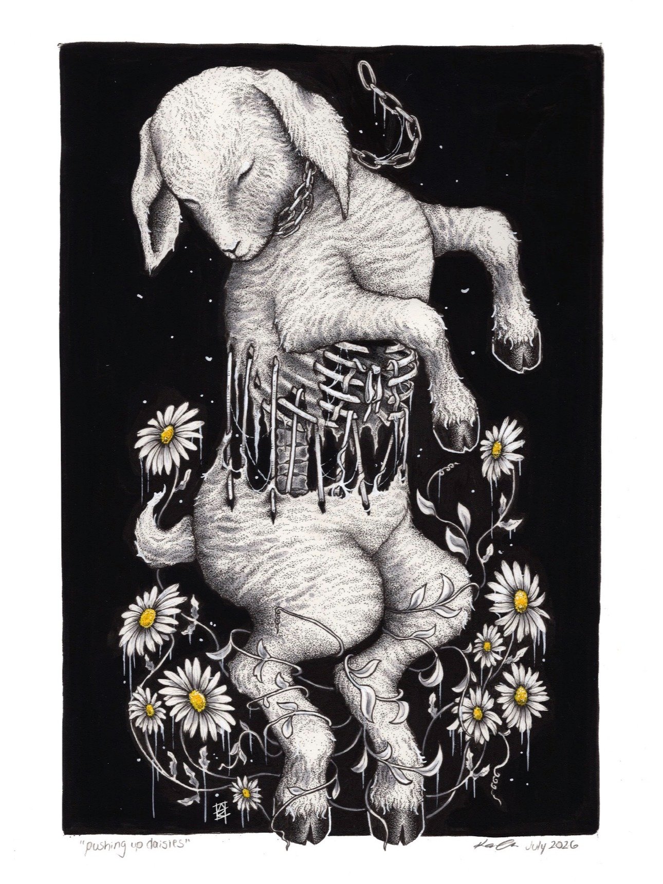 Pushing Up Daisies Print product image (1)
