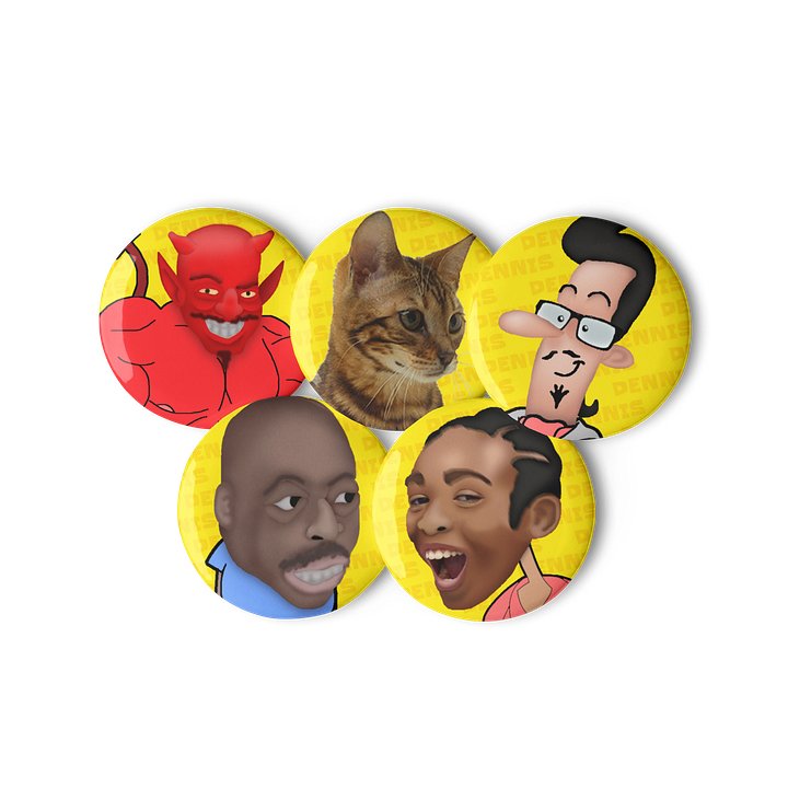 The Dennis Show Character Pins product image (2)