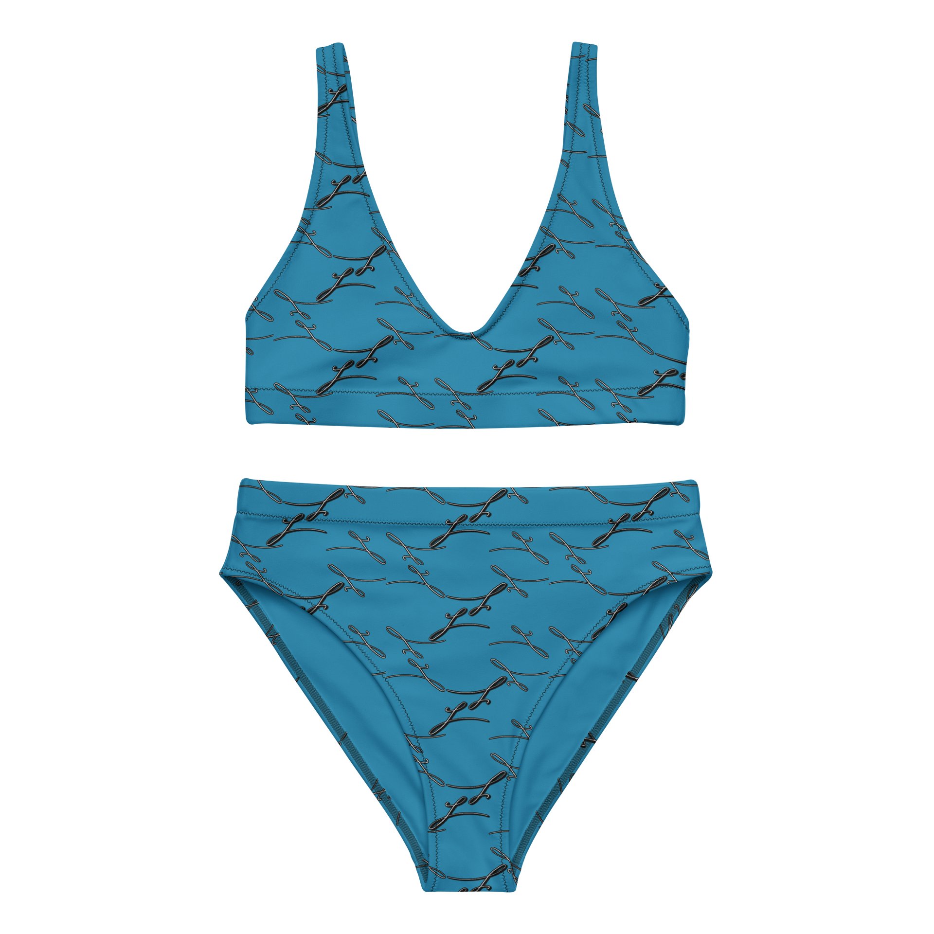 Cerulean Tide | High Waisted Bikini product image (2)