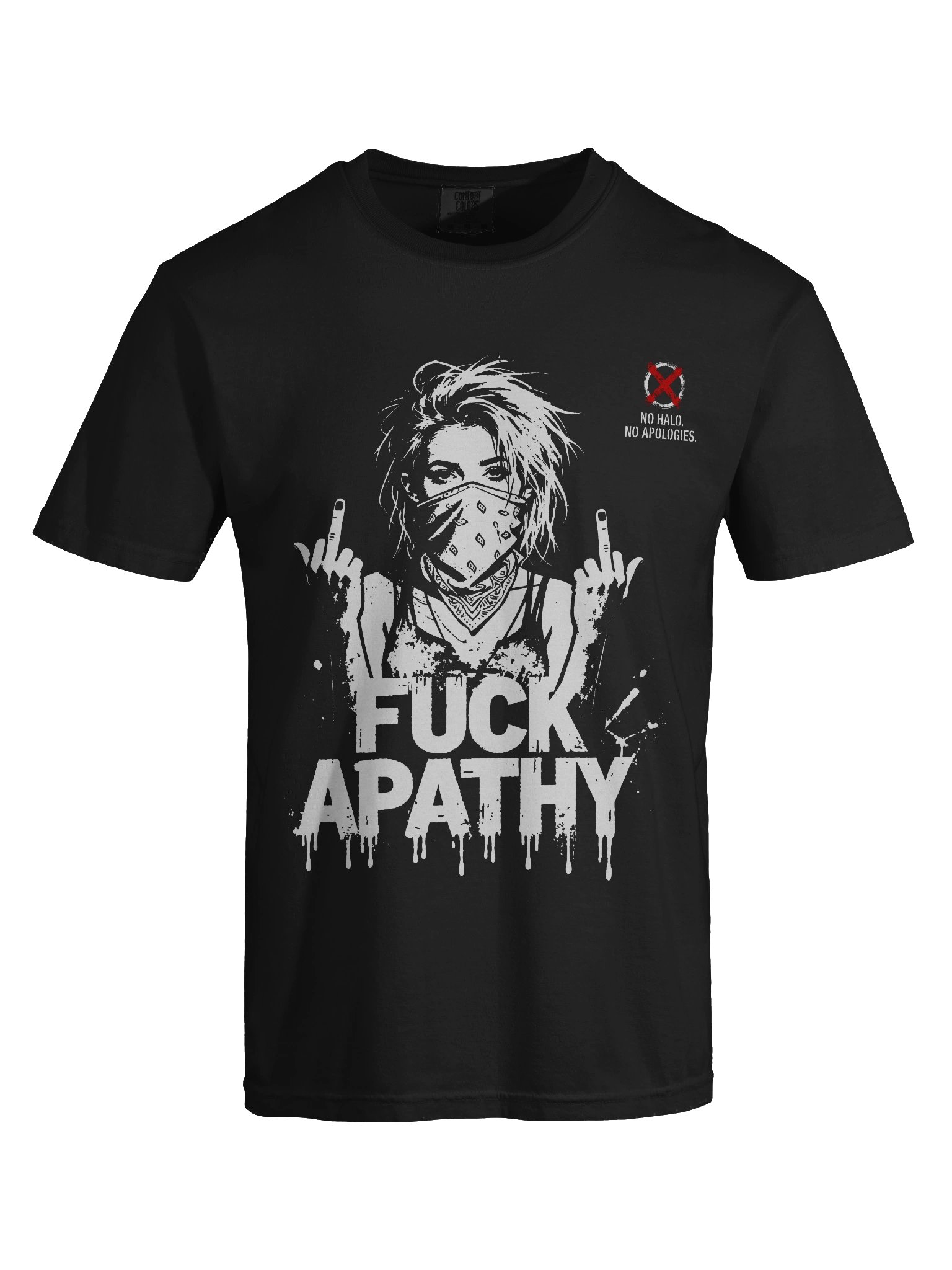 "Fuck Apathy" // Heavyweight Vintage Tee product image (9)