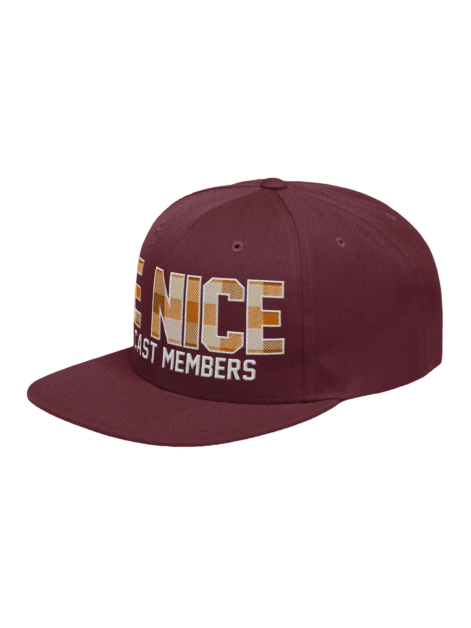 Be Nice to Cast Members Fall Plaid Snapback product image (10)