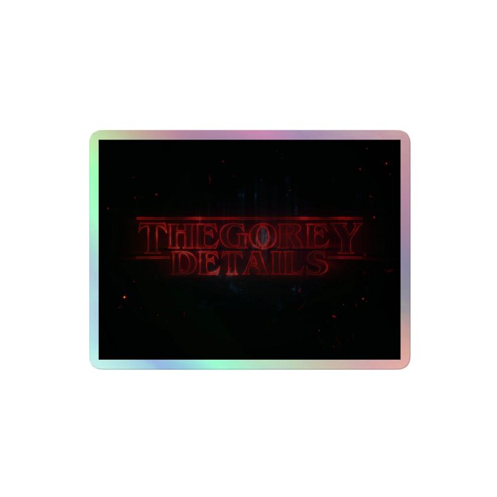 Upside Down - Kiss-Cut Holographic Sticker Sheet product image (2)