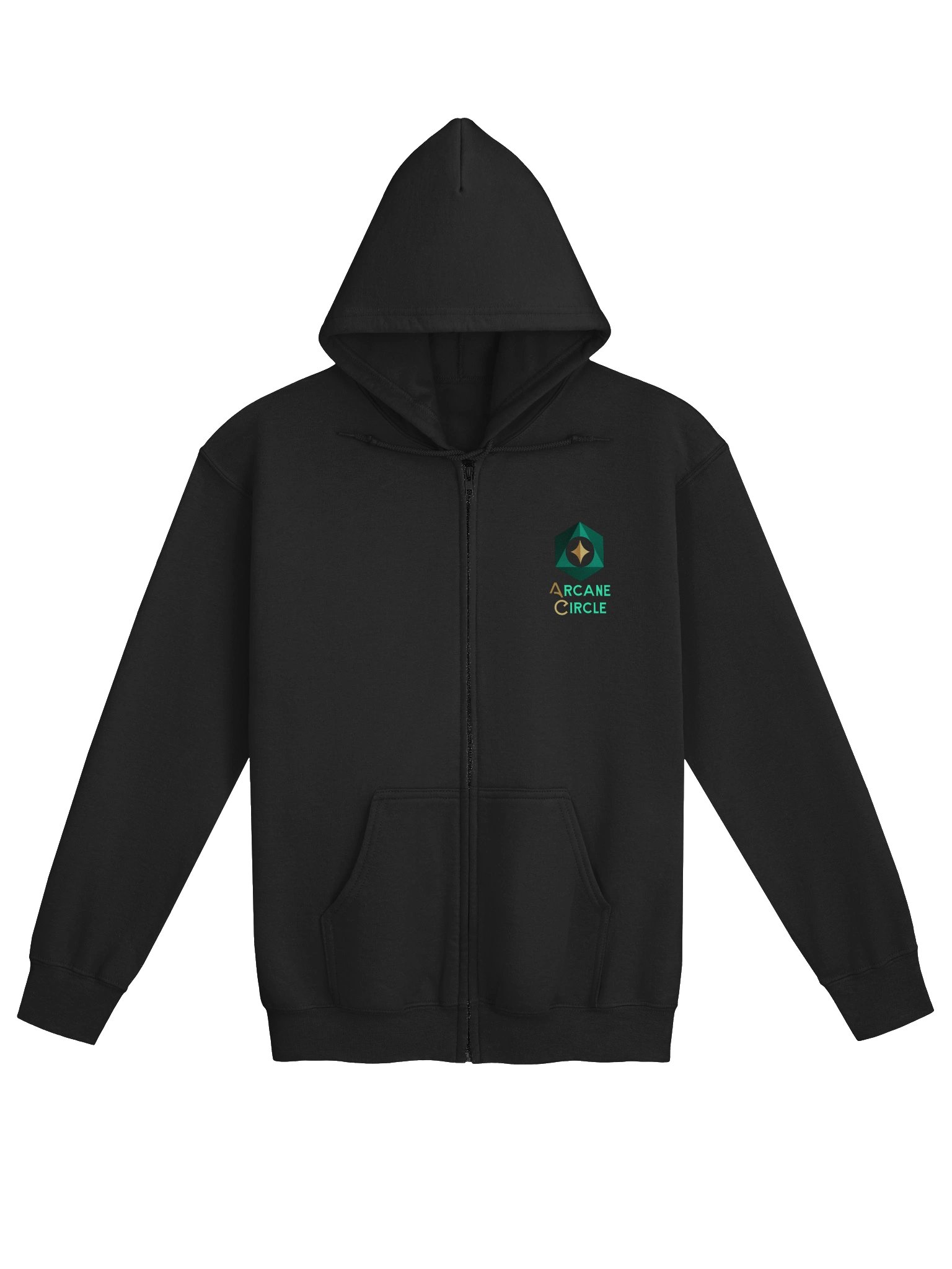 Arcane Circle Zip-Up Hoodie product image (1)