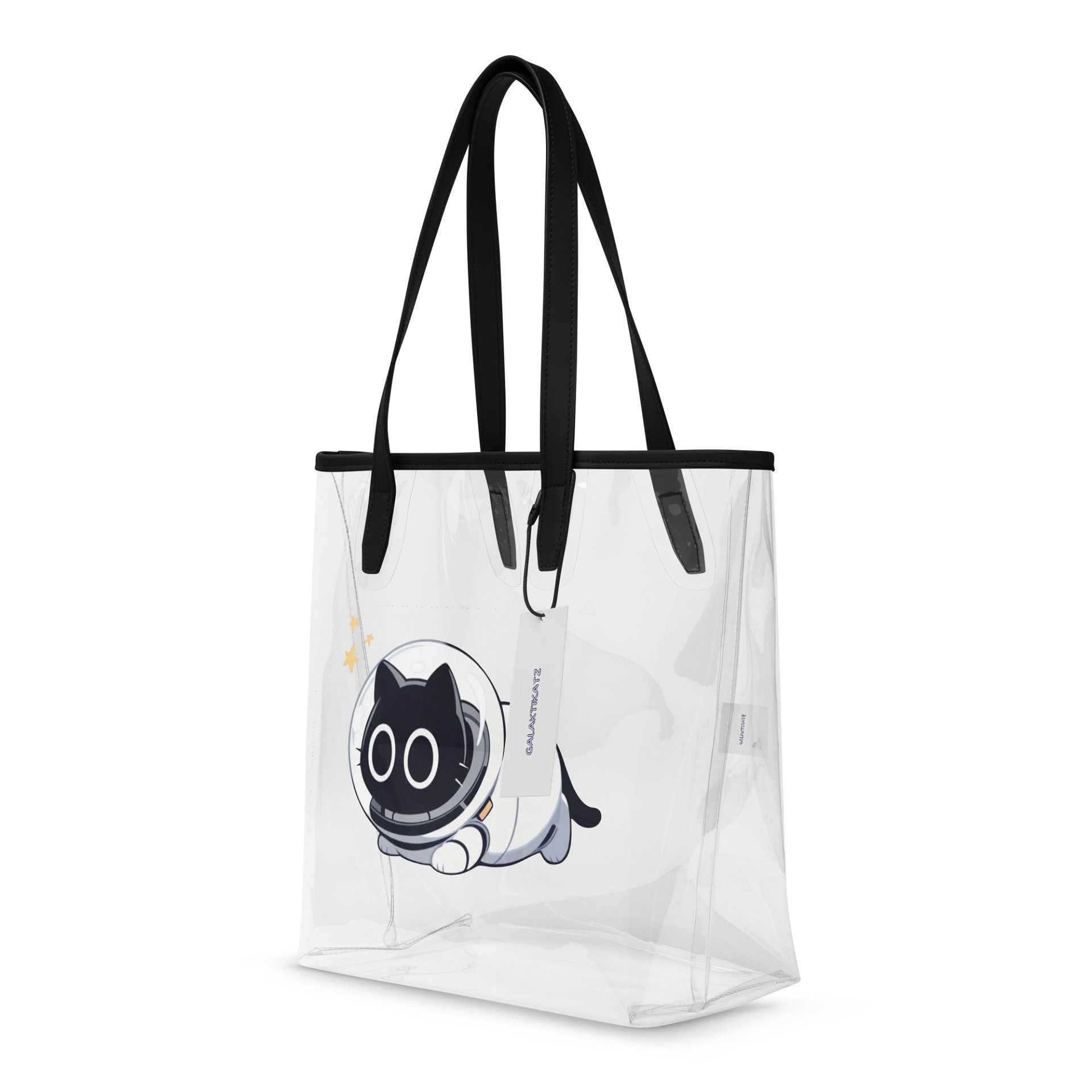 Space Kitty Clear Tote Bag product image (5)