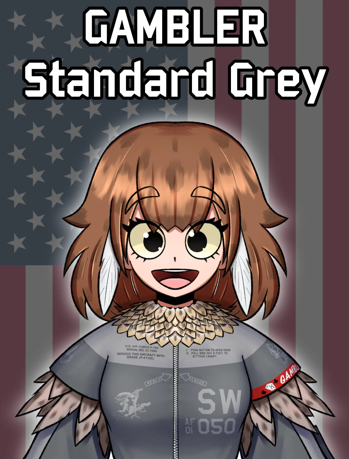 Falcon's Jacket | Gambler Standard Grey product image (1)