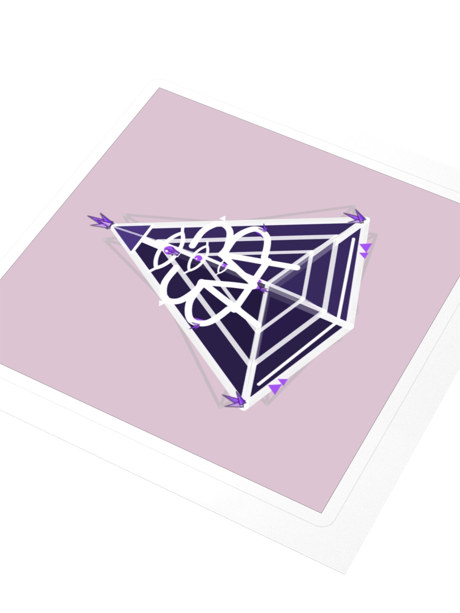 AMP-33 9D Pyramid — Block Sticker product image (3)