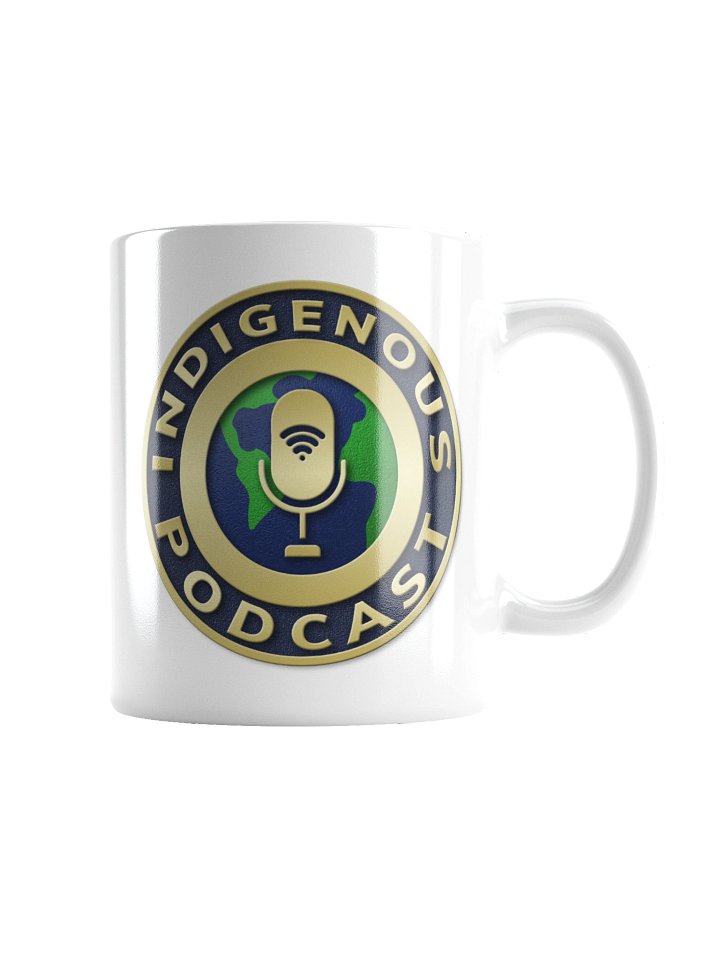 Indigenous Podcast Mug (White) product image (6)
