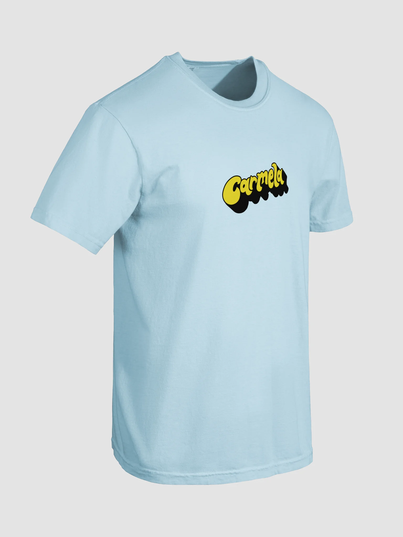 Carmela Logo Sky Blue Tee product image (4)