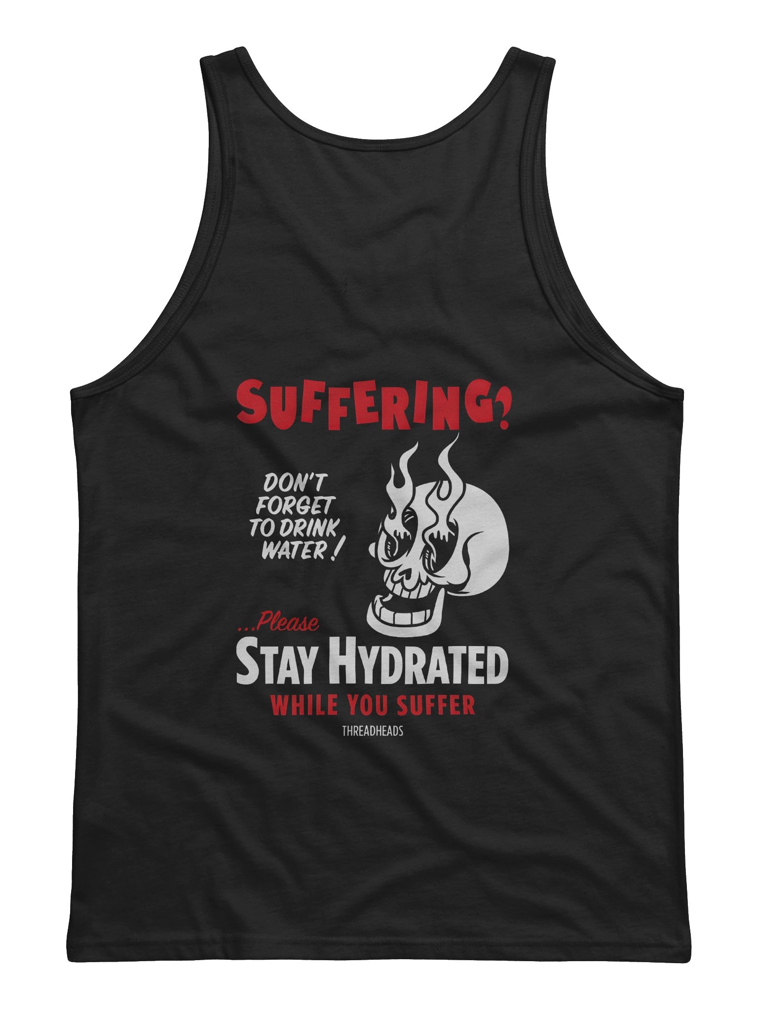 STAY HYDRATED WHILE YOU SUFFER – GRIMFAM TANKTOP/SINGLET #1 product image (2)