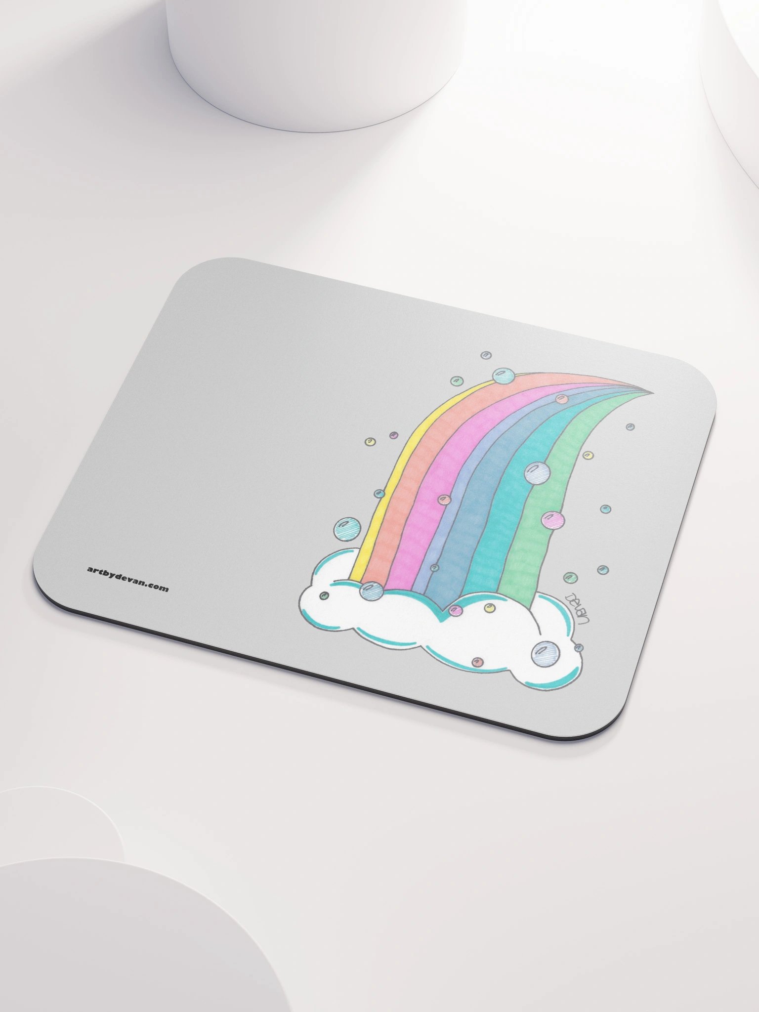 Rainbow Waterfall Mousepad product image (3)
