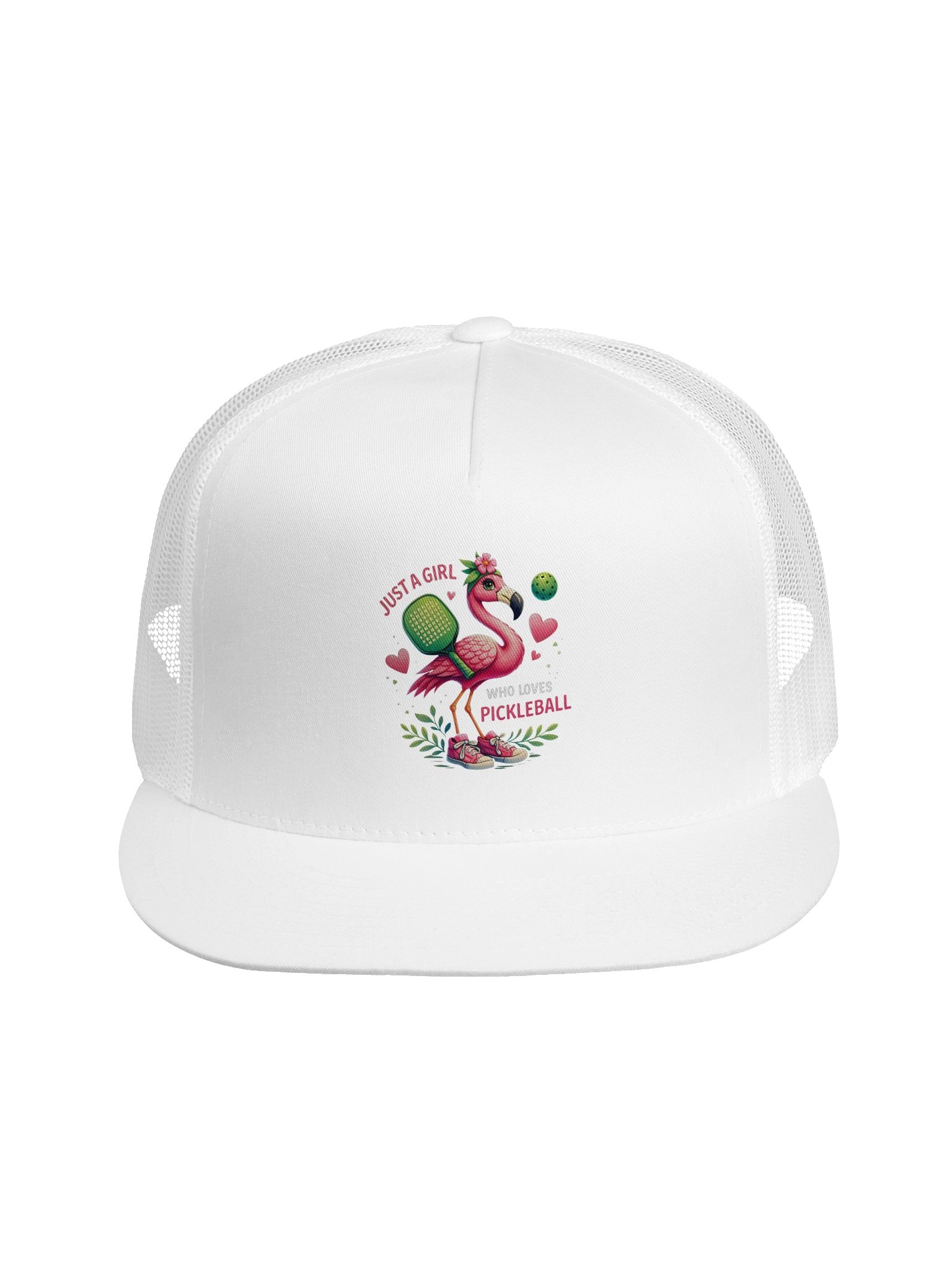 Just a Girl Who Loves Pickleball Trucker Hat | Fun Pickleball Cap product image (1)