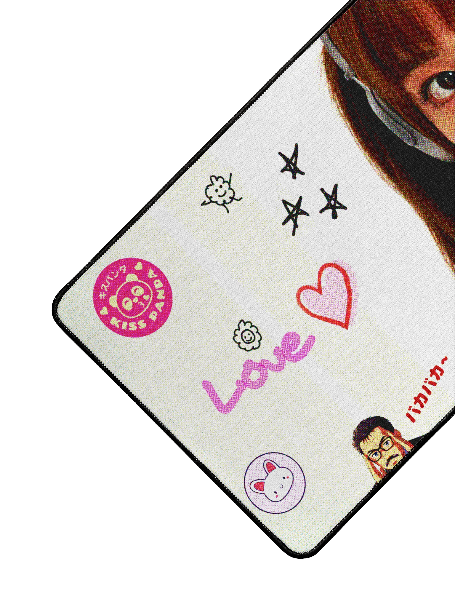 Desk Mat - Y2K Headphone Girl Collage product image (2)