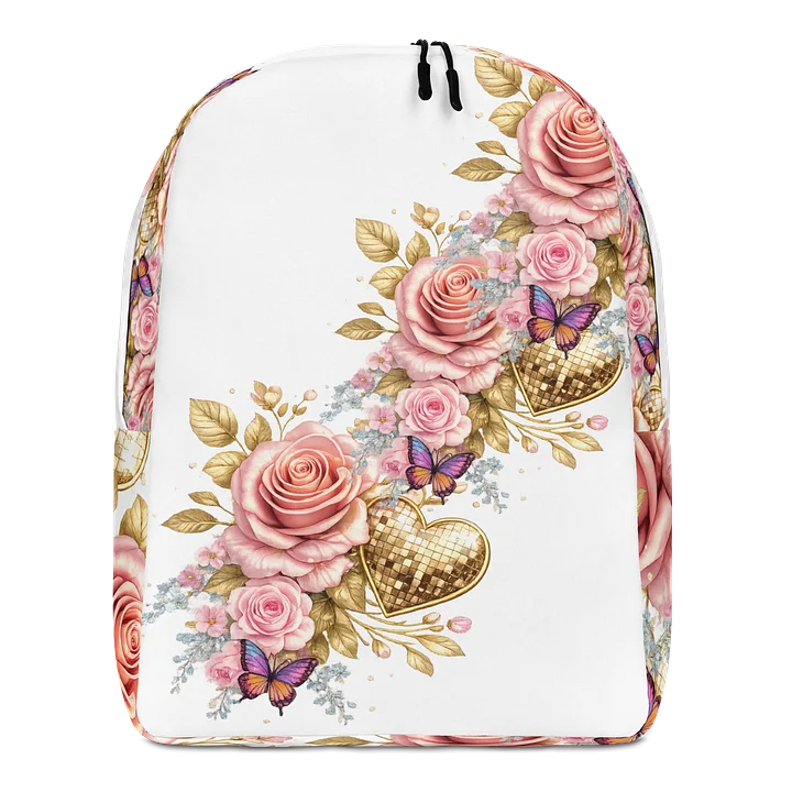 Diagonal Rose & Gold All-Over Backpack product image (1)