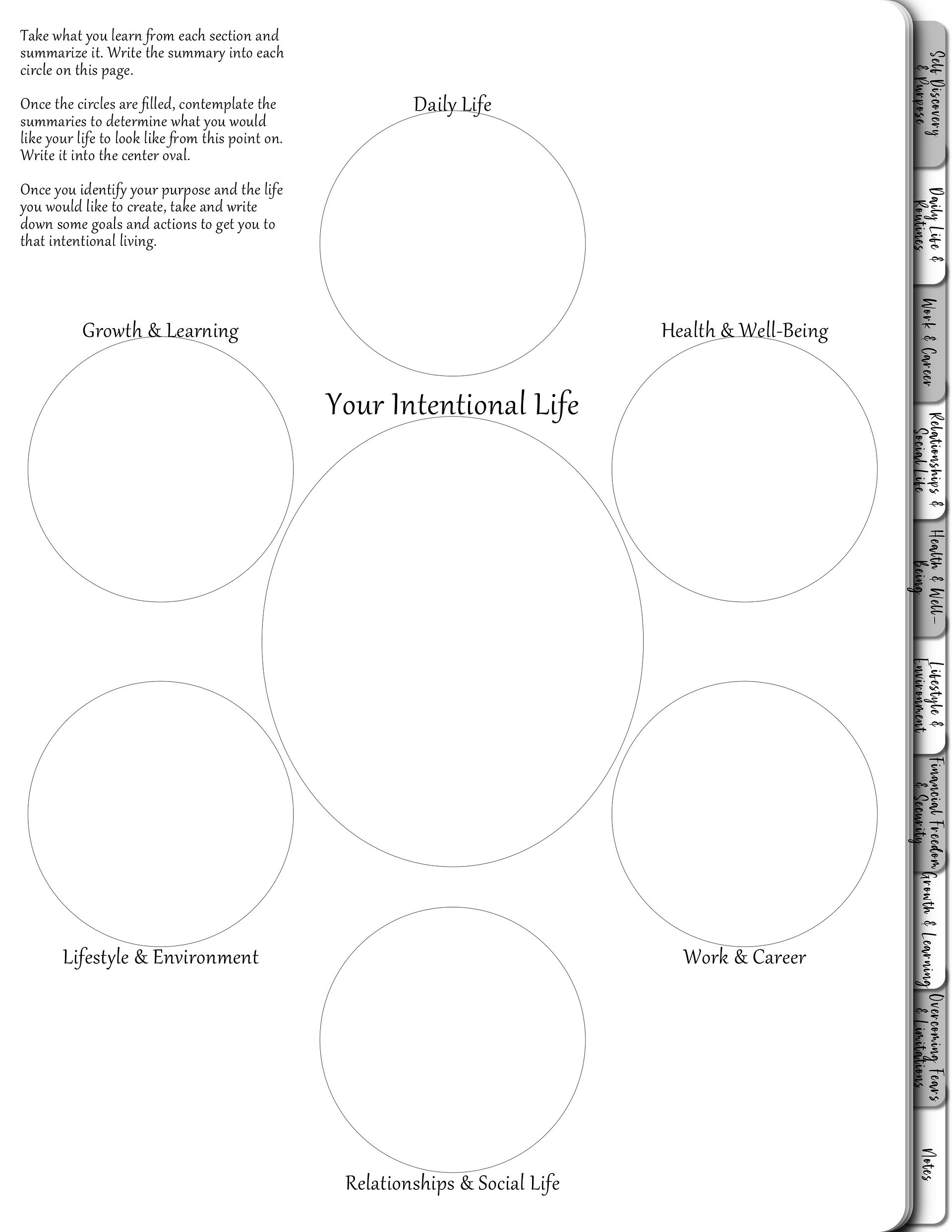 Life’s Purpose Reflection Workbook | A Guided Digital Journal for Self-Discovery & Fulfillment product image (3)