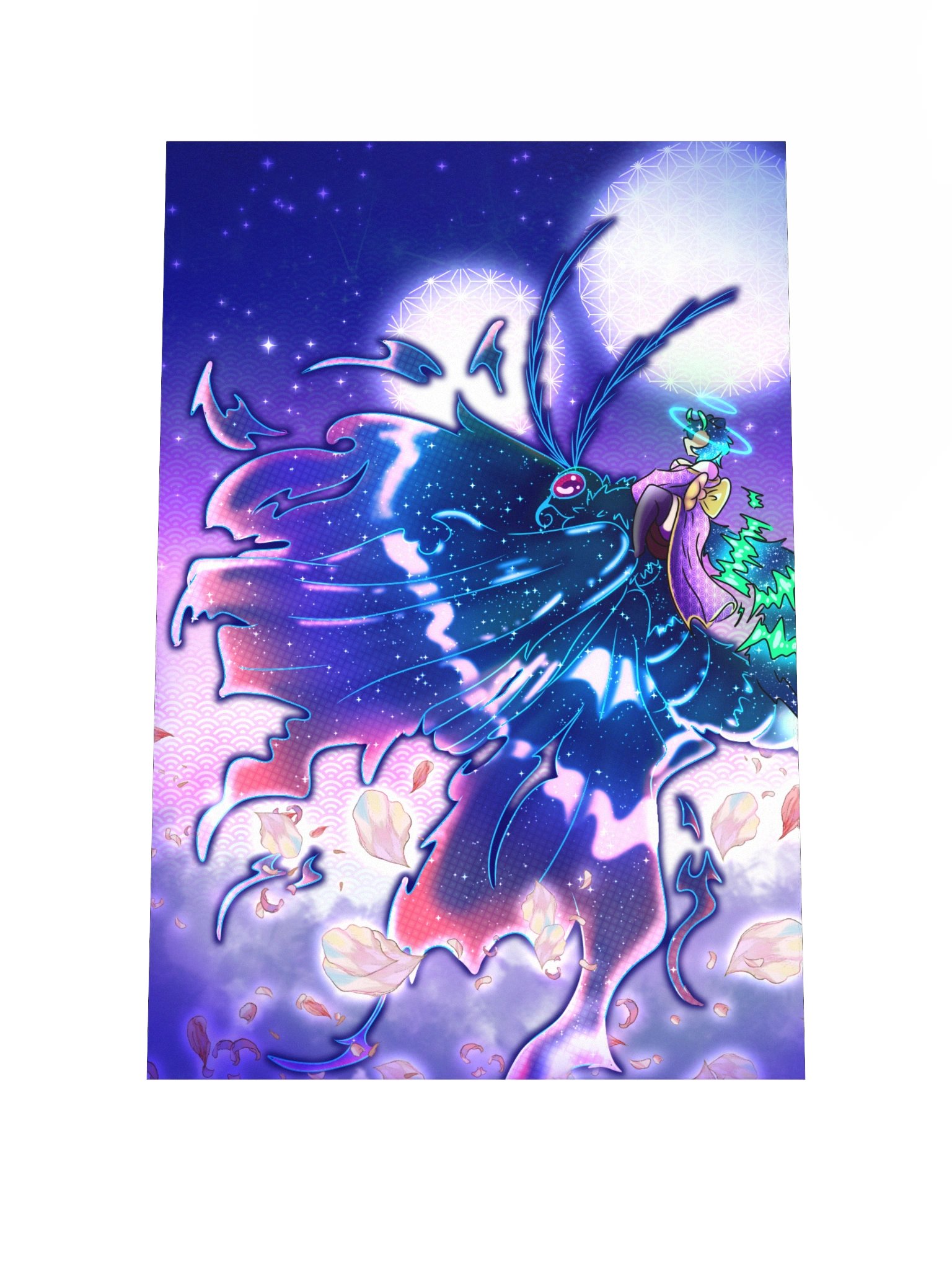 Moonlit messenger poster 12x18 product image (1)