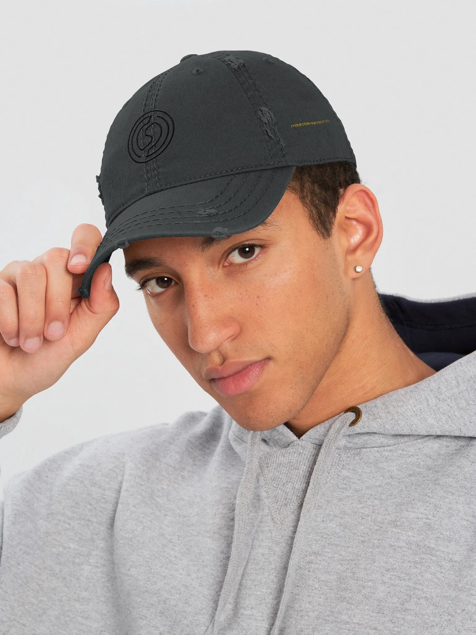 Story Writer Distressed Hat product image (5)