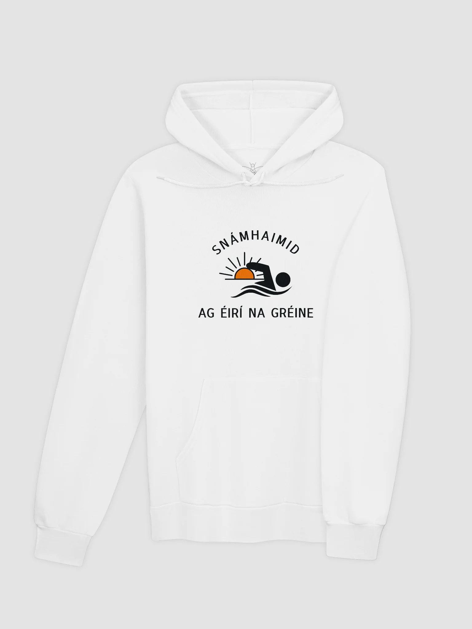 Snámhaimid ag Éirí na Gréine Hoodie product image (8)