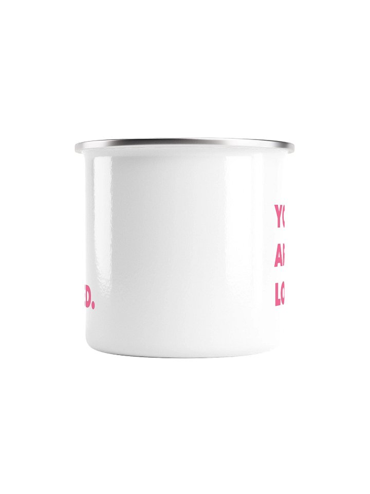 You Are Loved Enamel Mug product image (2)
