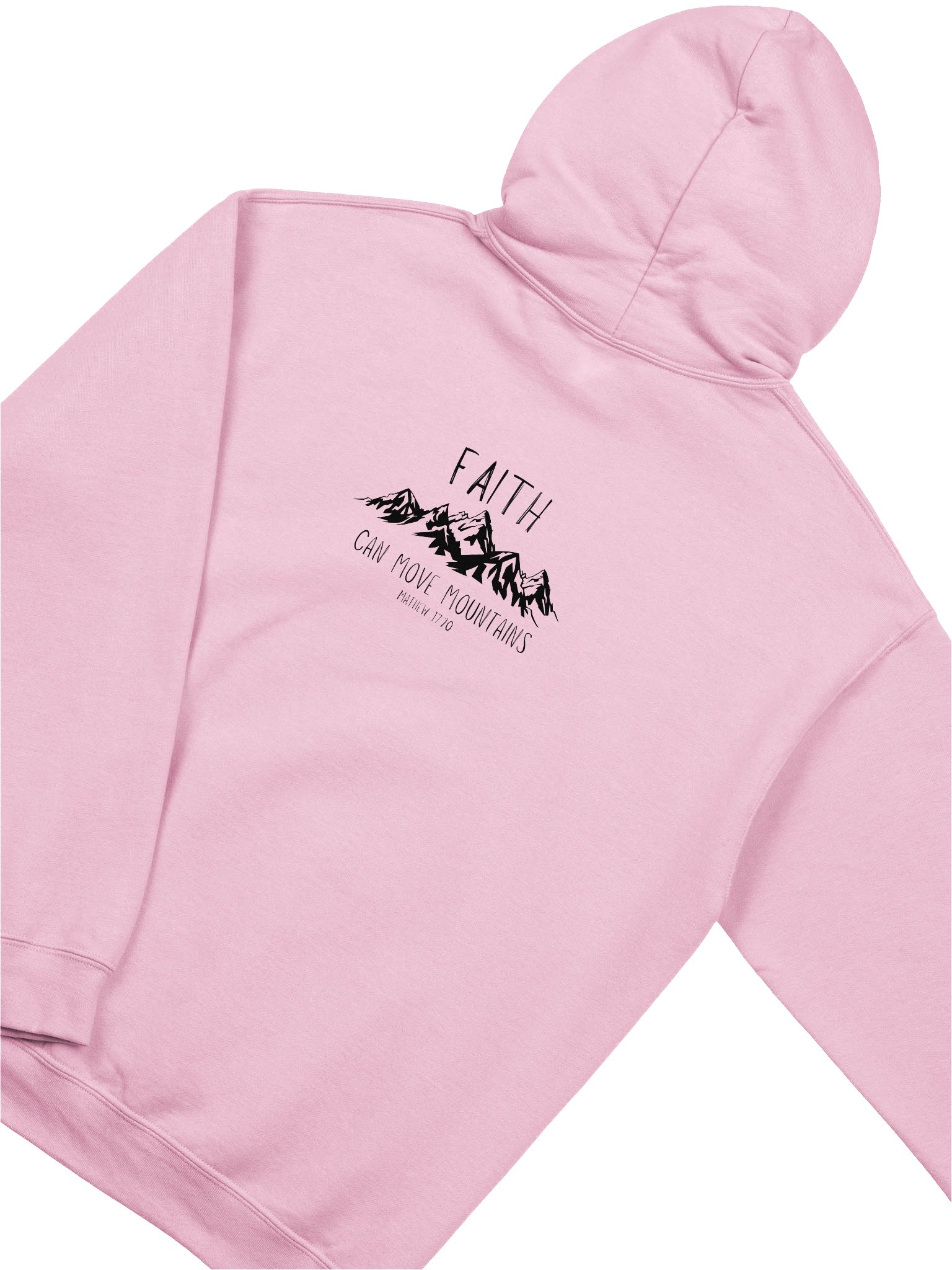 Faith Can Move Mountains Girls Hoodie product image (4)