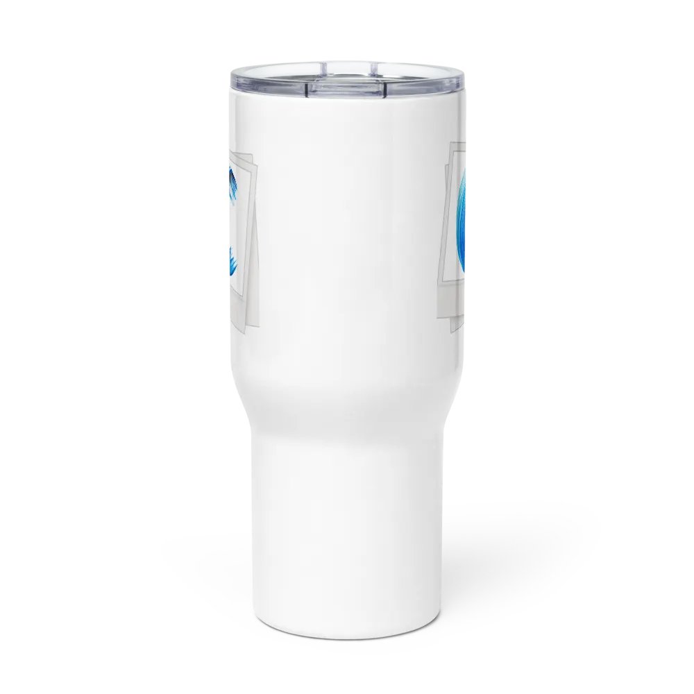 C - Brushstroke Travel Mug product image (3)