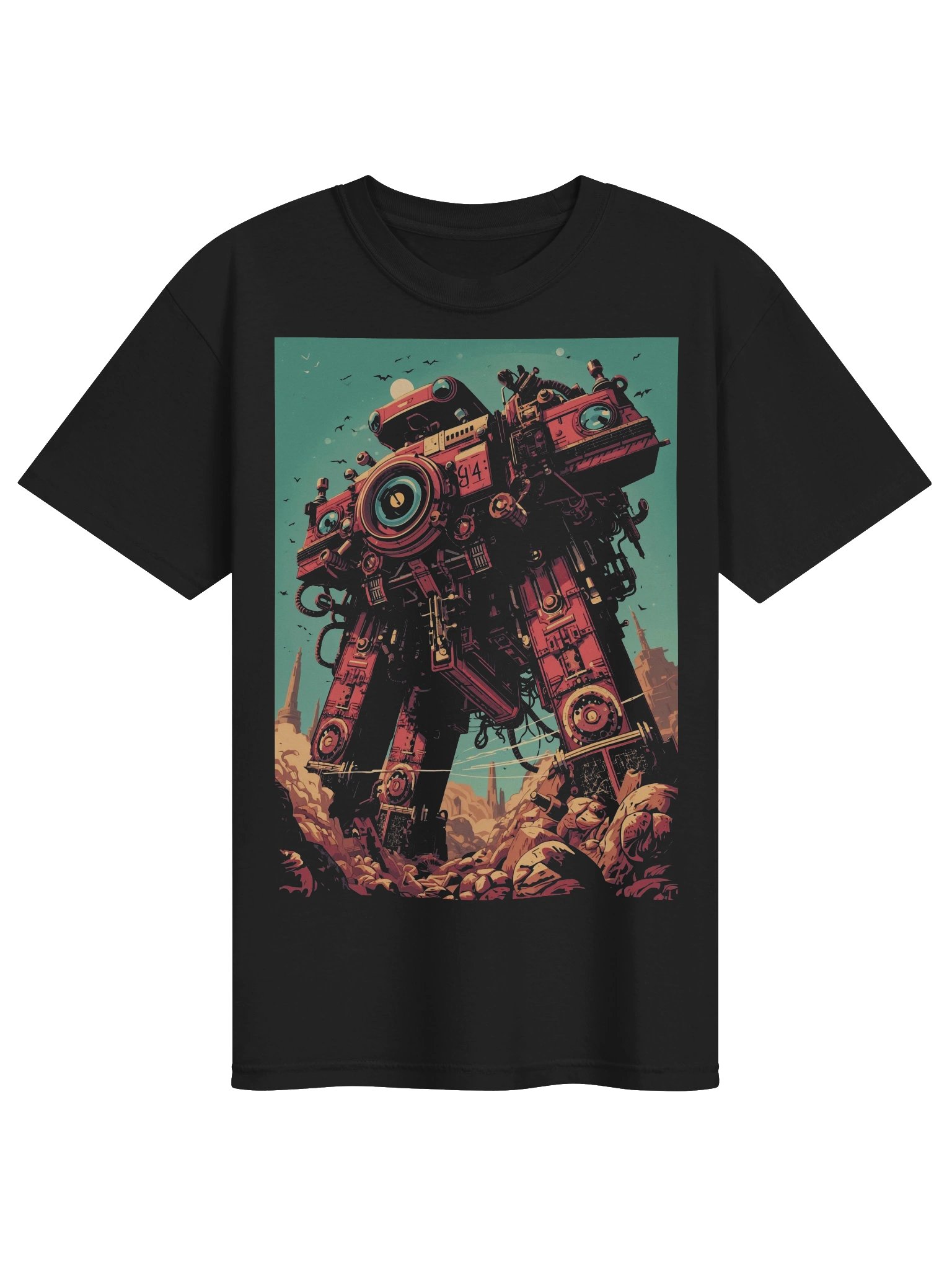 Desert Mech Eclipse Heavyweight T-Shirt product image (1)