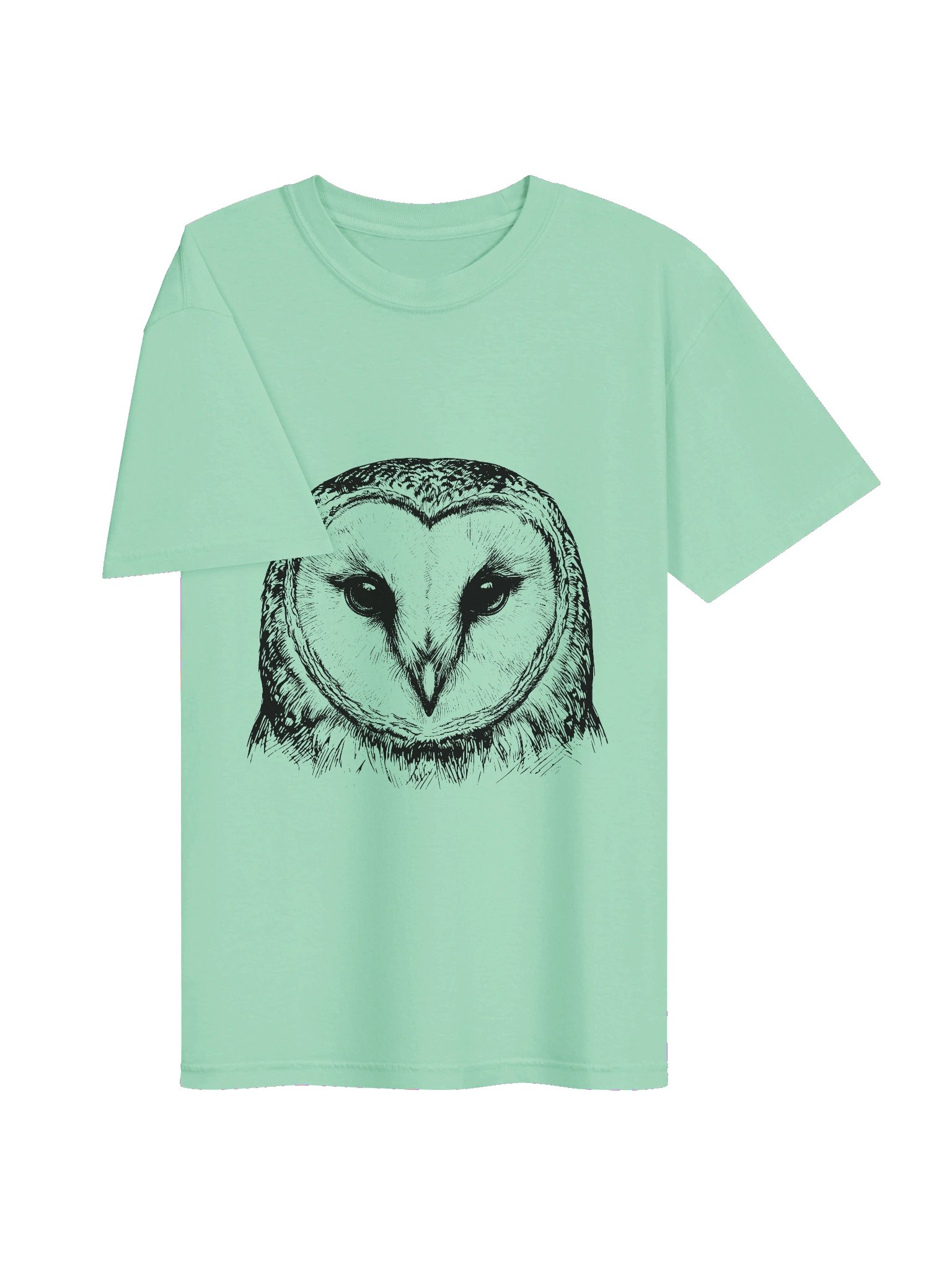 Barn Owl Graphic T-Shirt — Wildlife Collection product image (29)