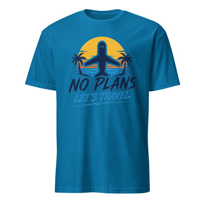Unisex summertime T (aqua) product image (1)