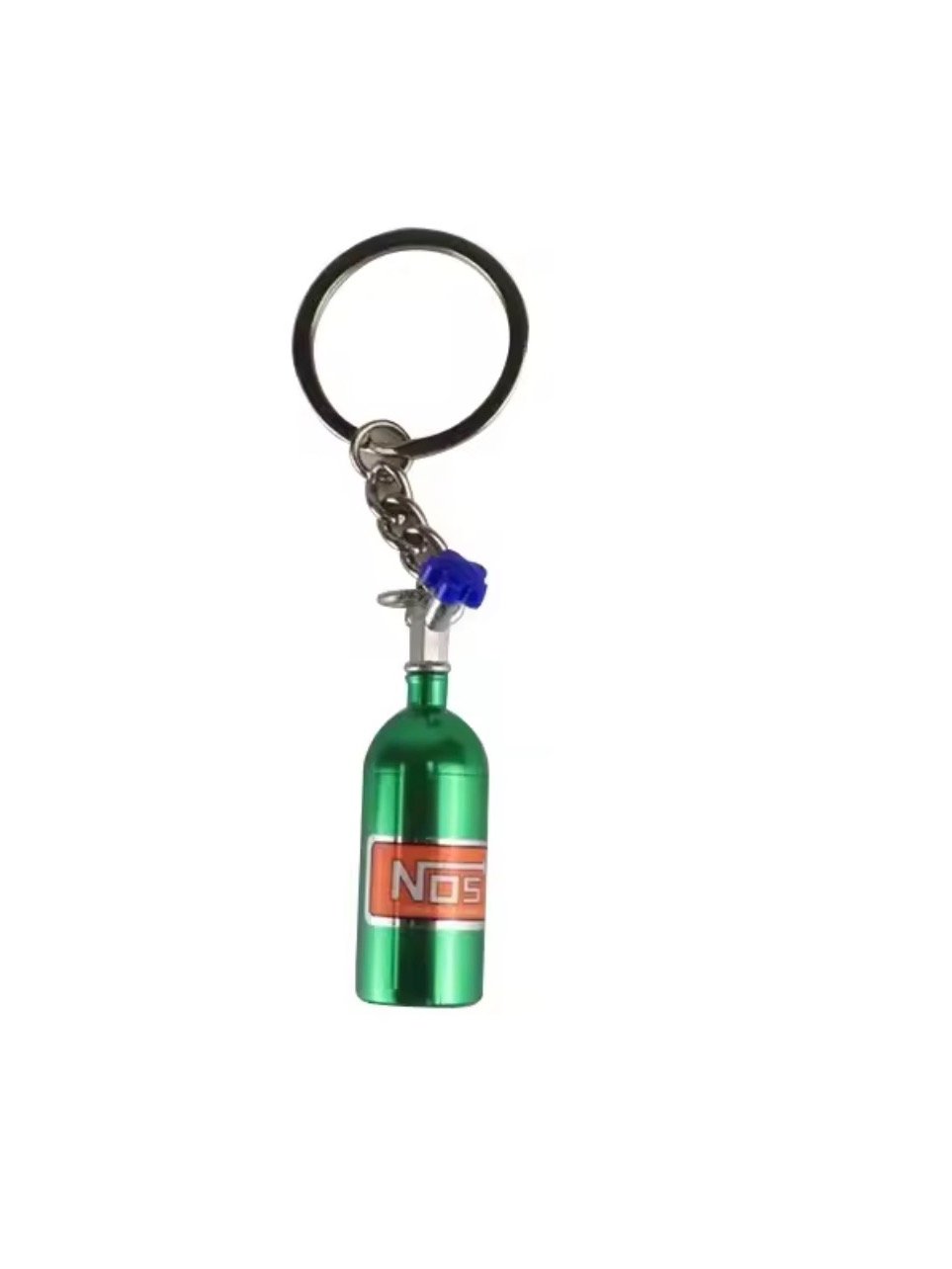 1/10 Car Universal Decorative Nos Metal Simulation Nitrogen Bottle Keychain New product image (1)