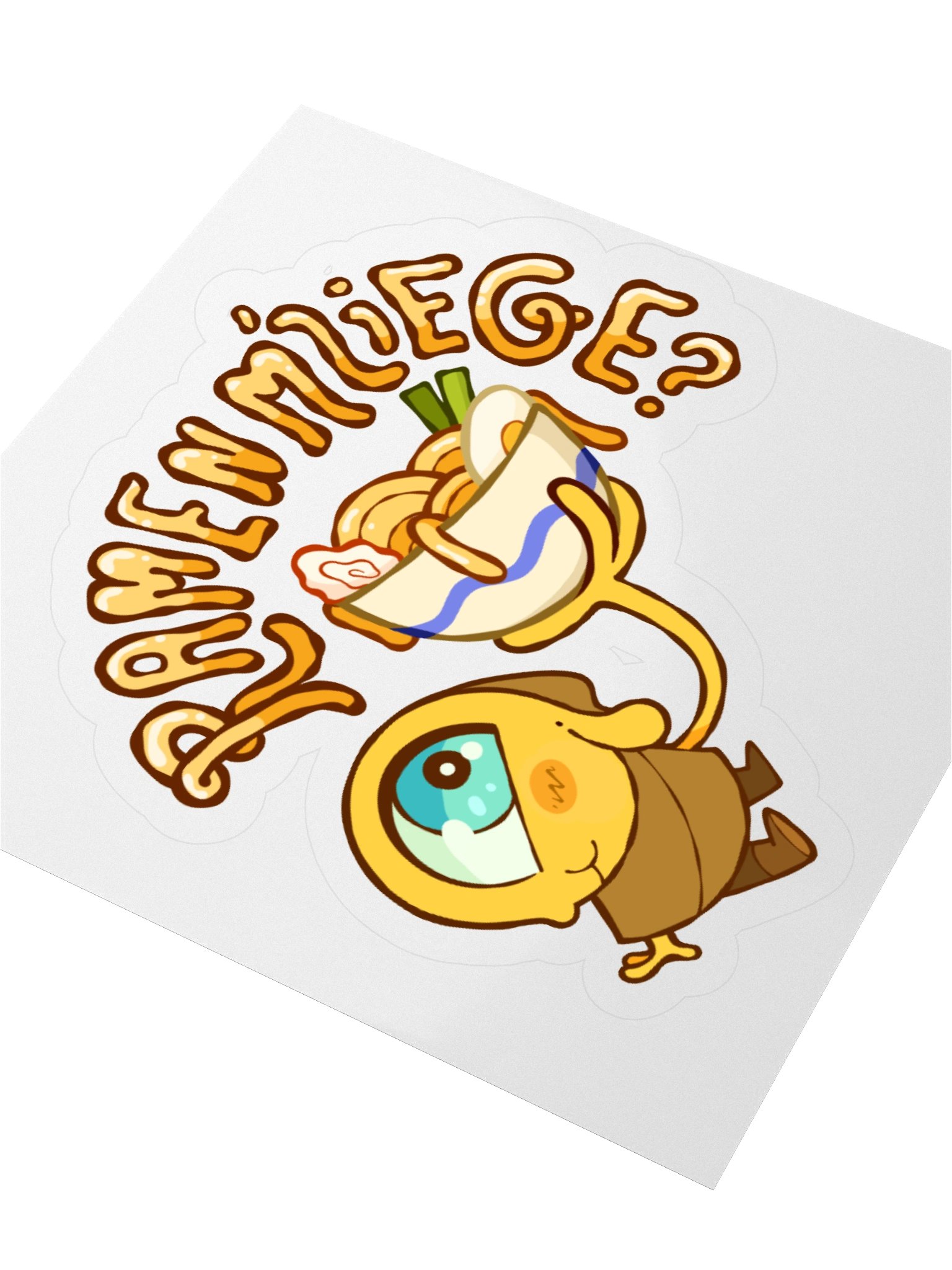 Ramen M'Liege Sticker product image (3)