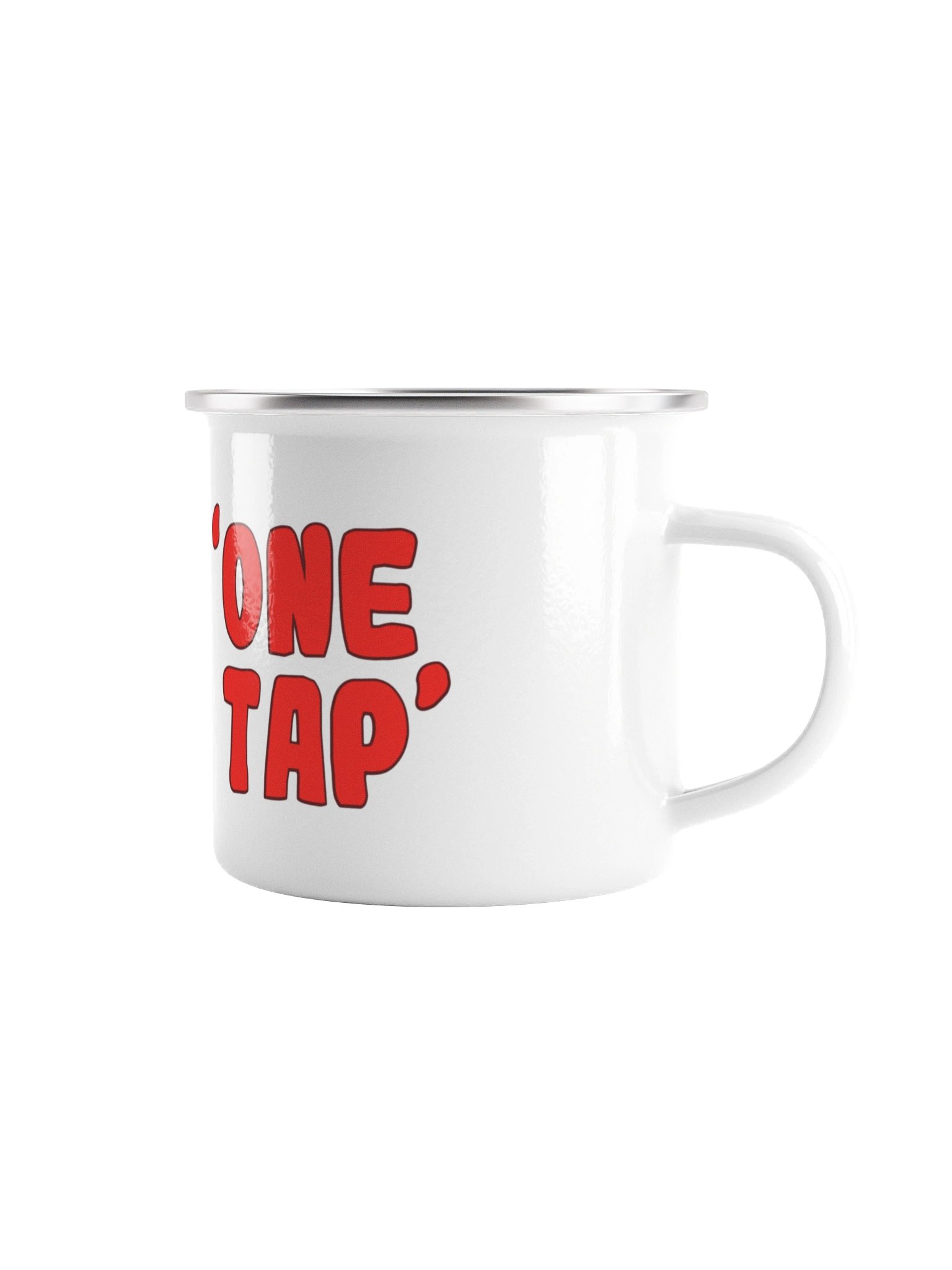 'One Tap' Enamel Mug product image (5)