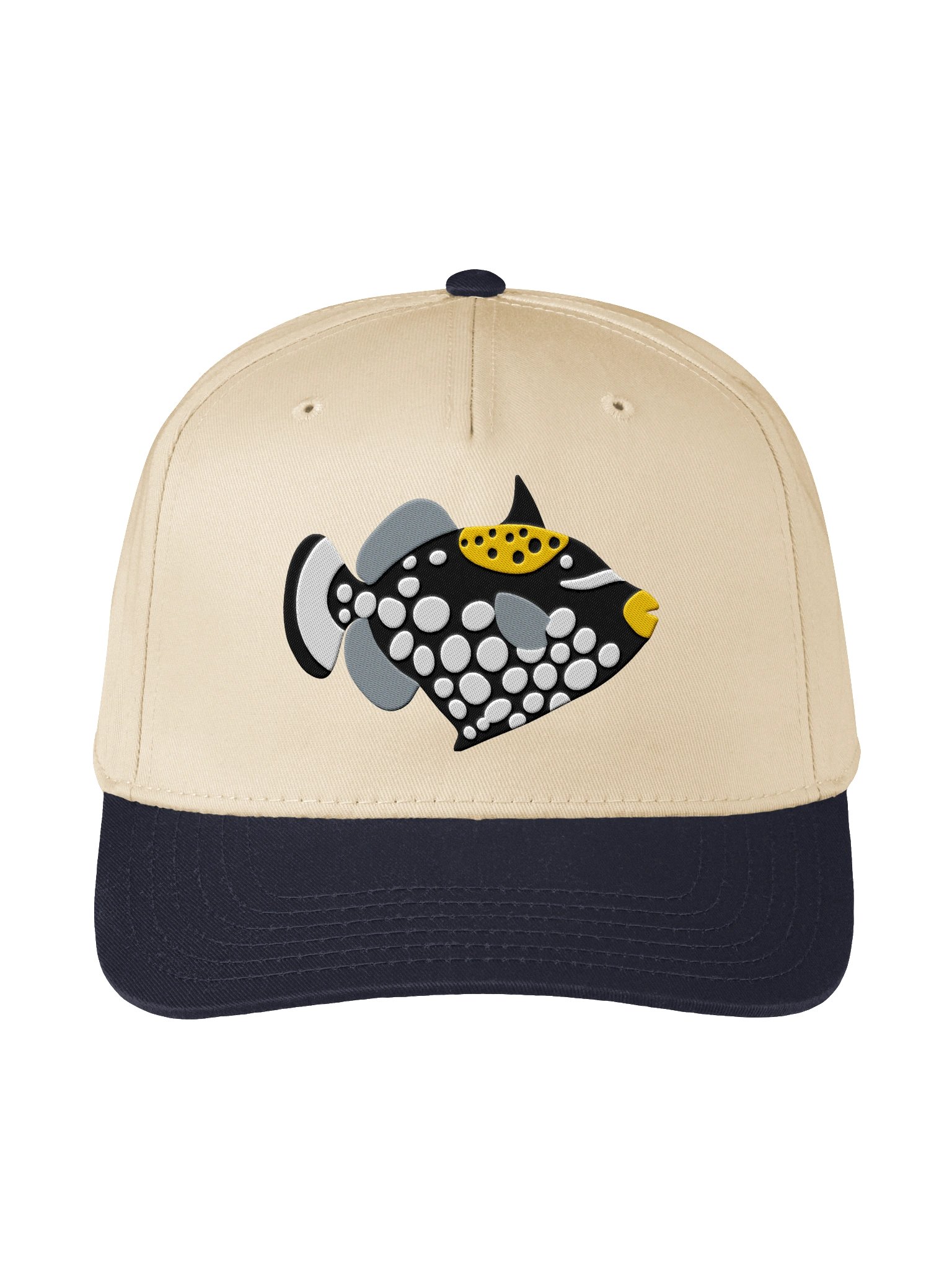 Clown Triggerfish Mid-Profile Baseball Cap (Embroidered) for Reef and Marine Aquarium Lovers product image (1)