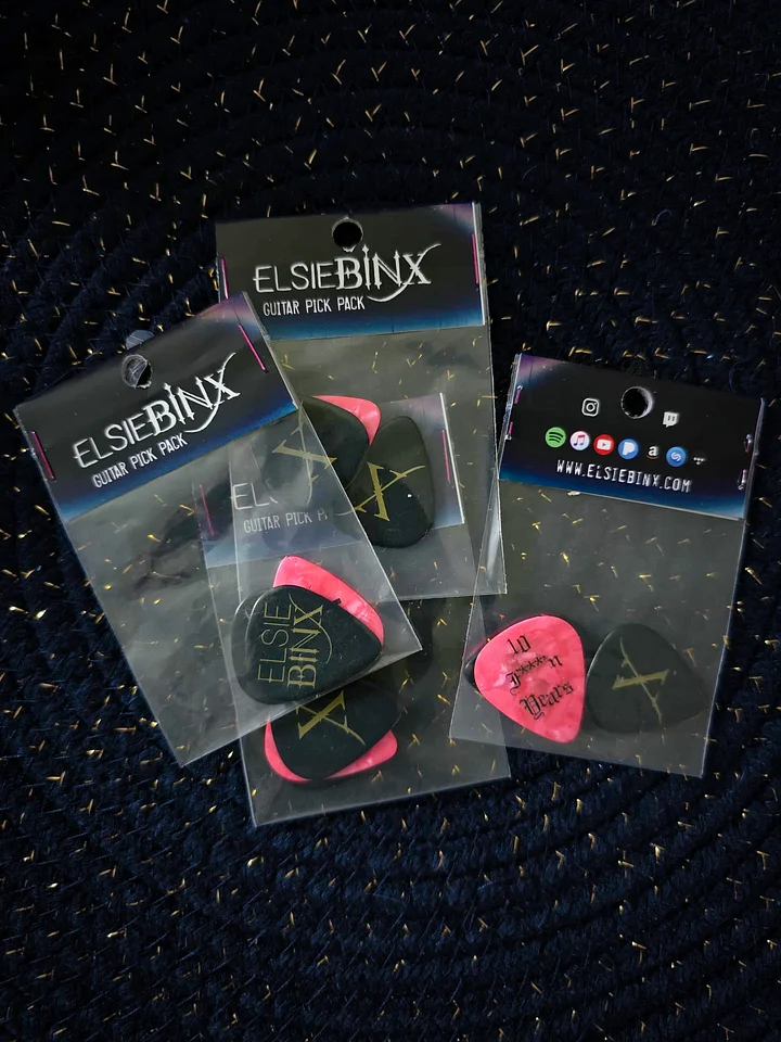 Anniversary Guitar Pick Packs product image (1)