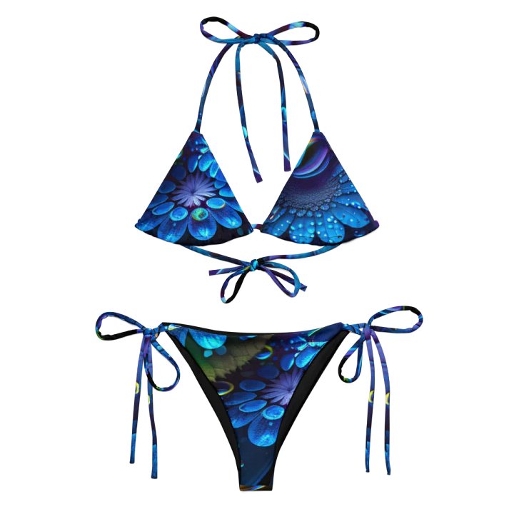 Kawaiikitten Exclusive Premium Dew Drop Deep Blue Bikini product image (1)