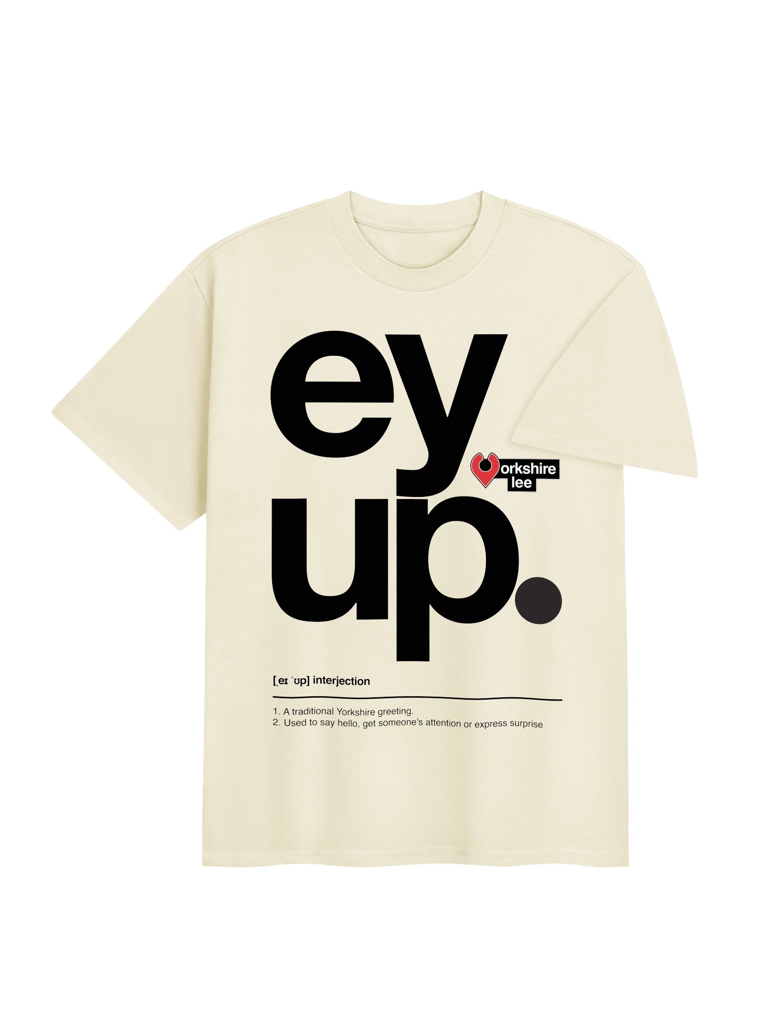 Ey Up heavyweight boxy t-shirt product image (4)